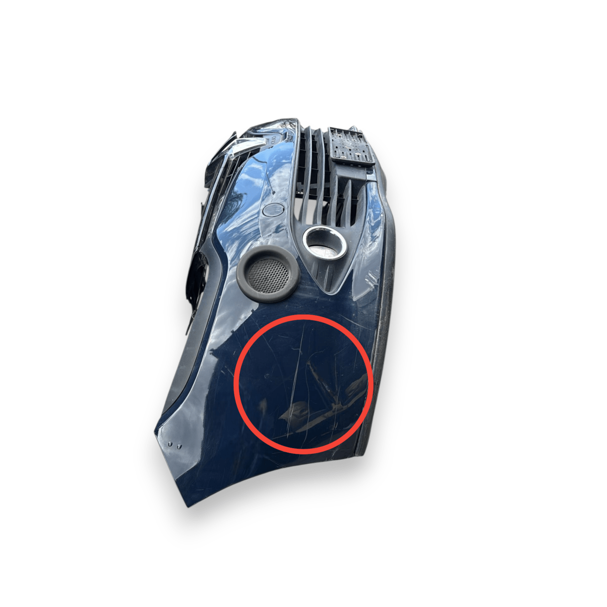 Paraurti anteriore blu renault clio IV (2012 - 2021) - F&P CRASH SRL - Ricambi Usati