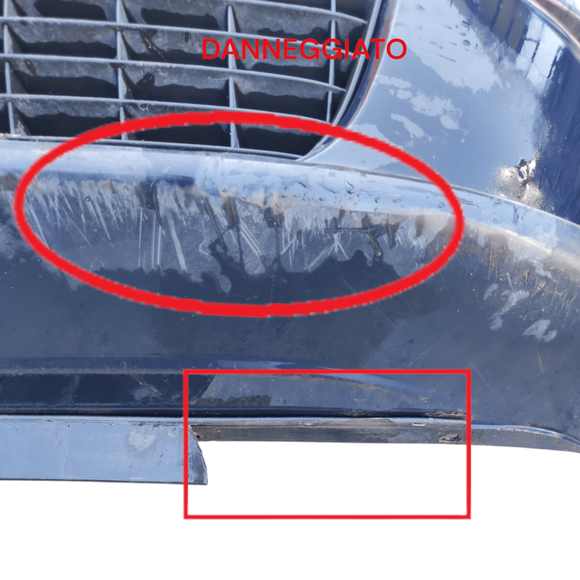 Paraurti Anteriore Fiat Grande Punto (2005 - 2012) - F&P CRASH SRLS - Ricambi Usati
