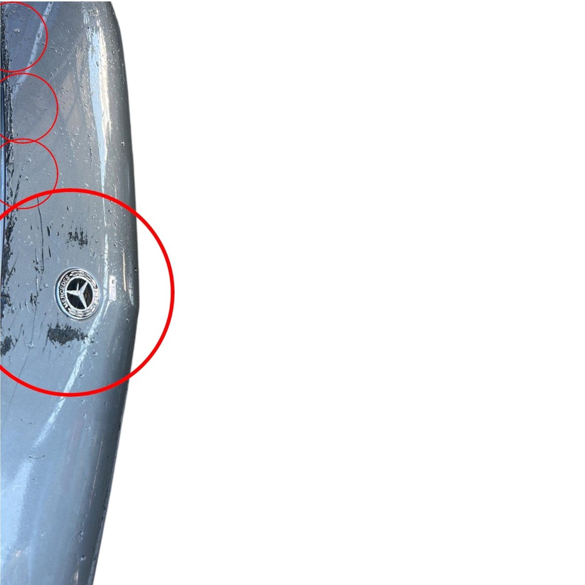 Paraurti anteriore grigio Mercedes Benz Classe A (W177) (2018 > ) - F&P CRASH SRL - Ricambi Usati