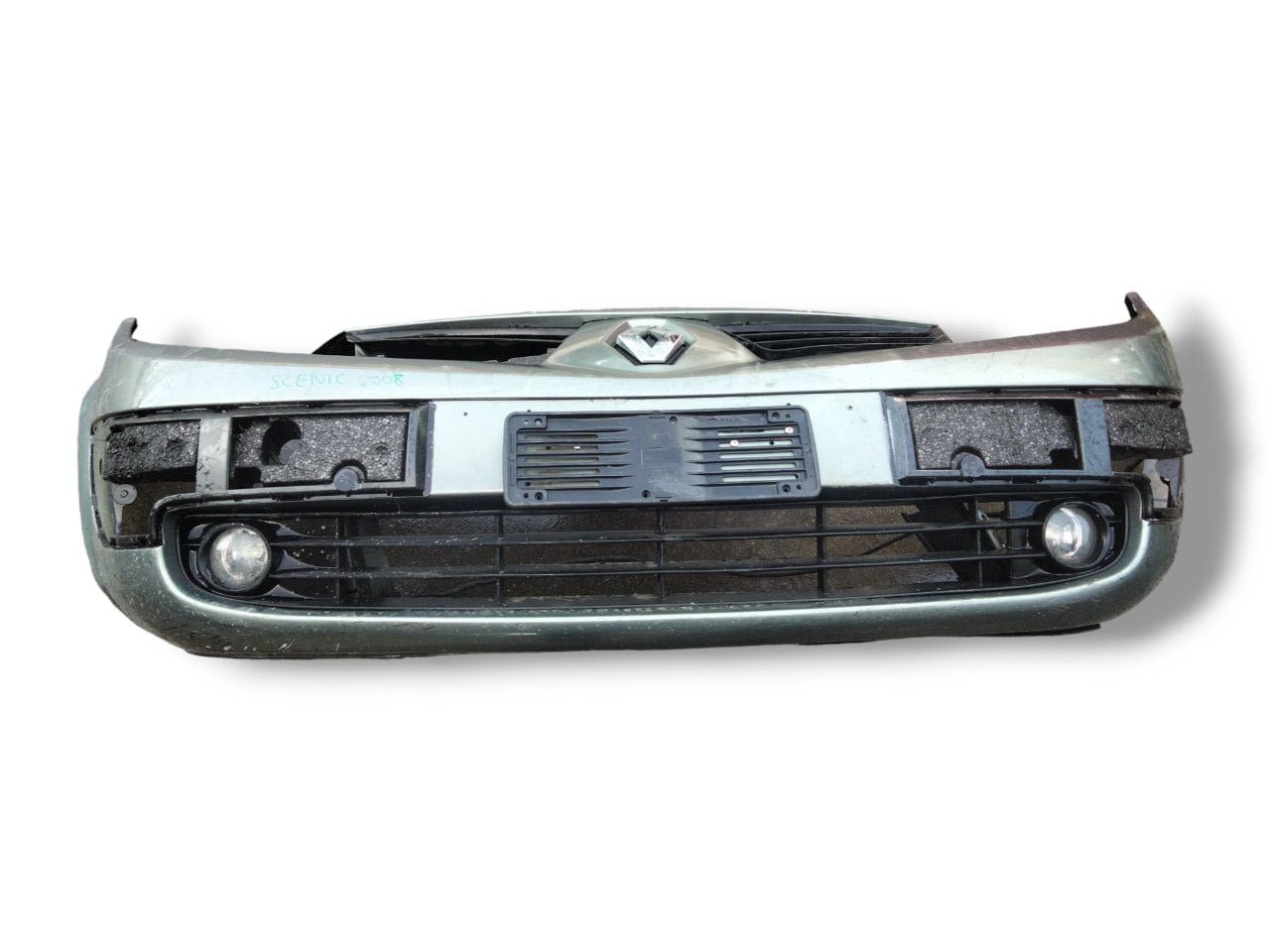Paraurti anteriore verde acqua Renault Scenic II (2003 - 2009) - F&P CRASH SRLS - Ricambi Usati