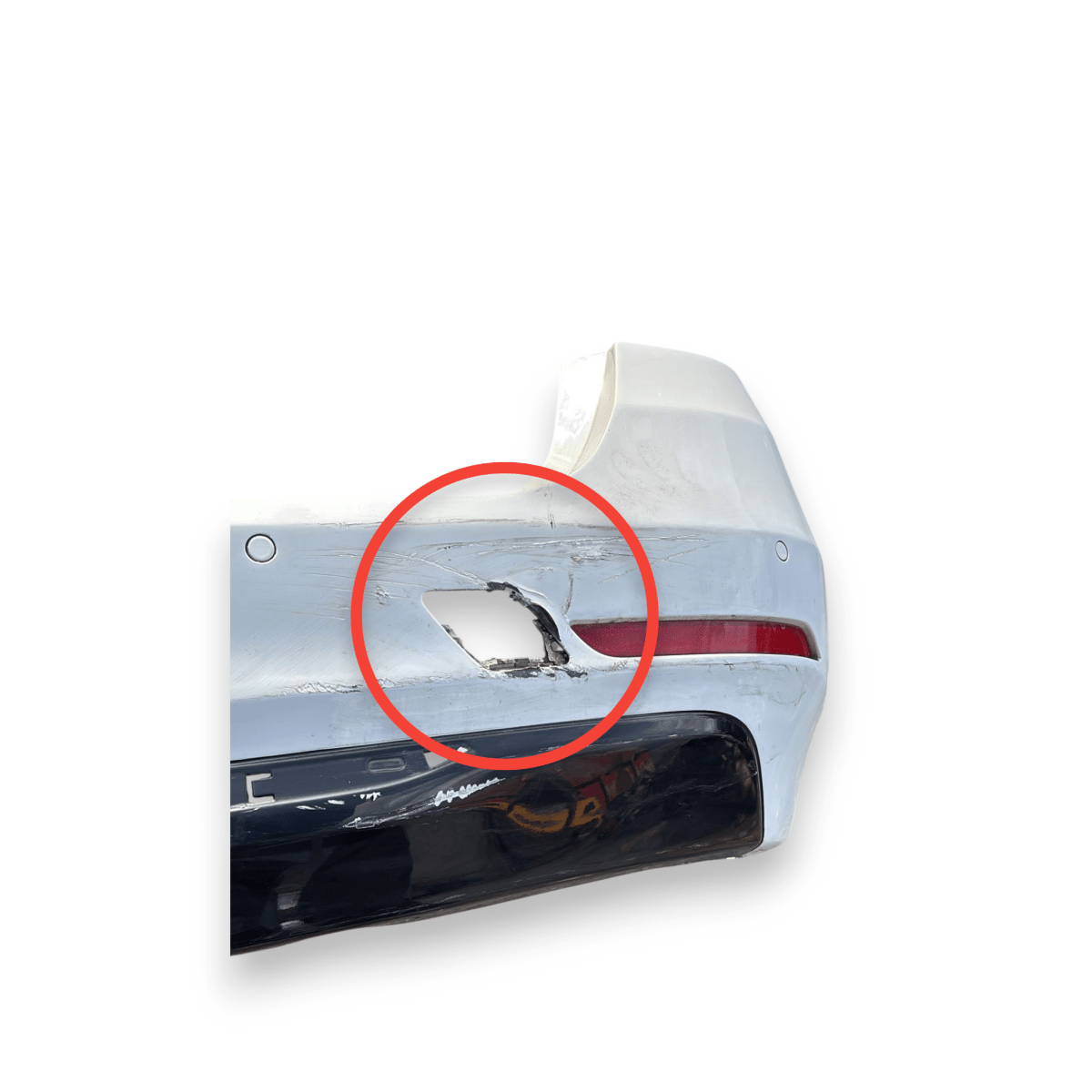 Paraurti posteriore bianco bmw serie 3 (f31) (2012 - 2019) - F&P CRASH SRL - Ricambi Usati