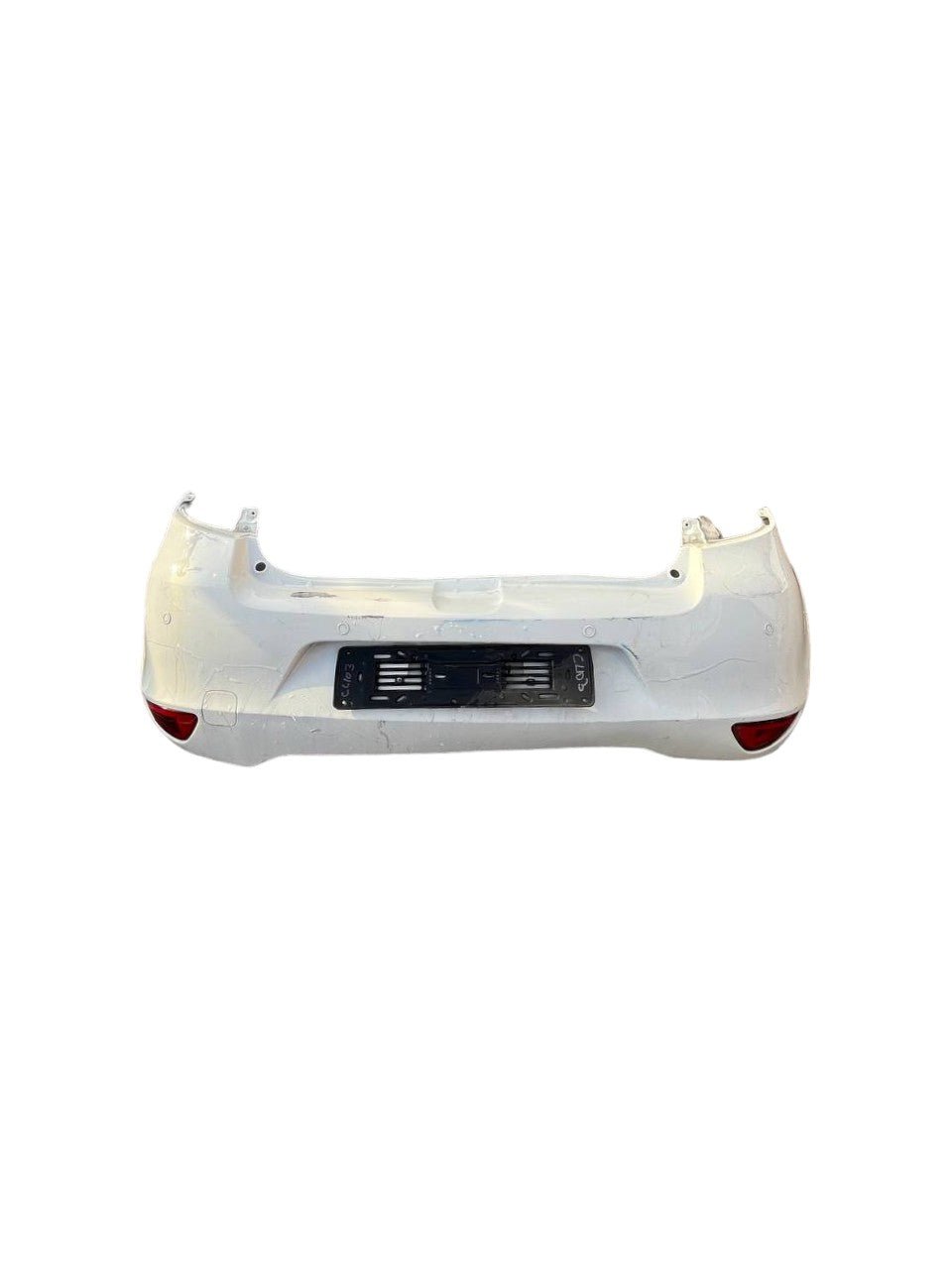 Paraurti posteriore Bianco con Sensori di Parcheggio Renault Clio 3 (2008 - 2015) - F&P CRASH SRLS - Ricambi Usati