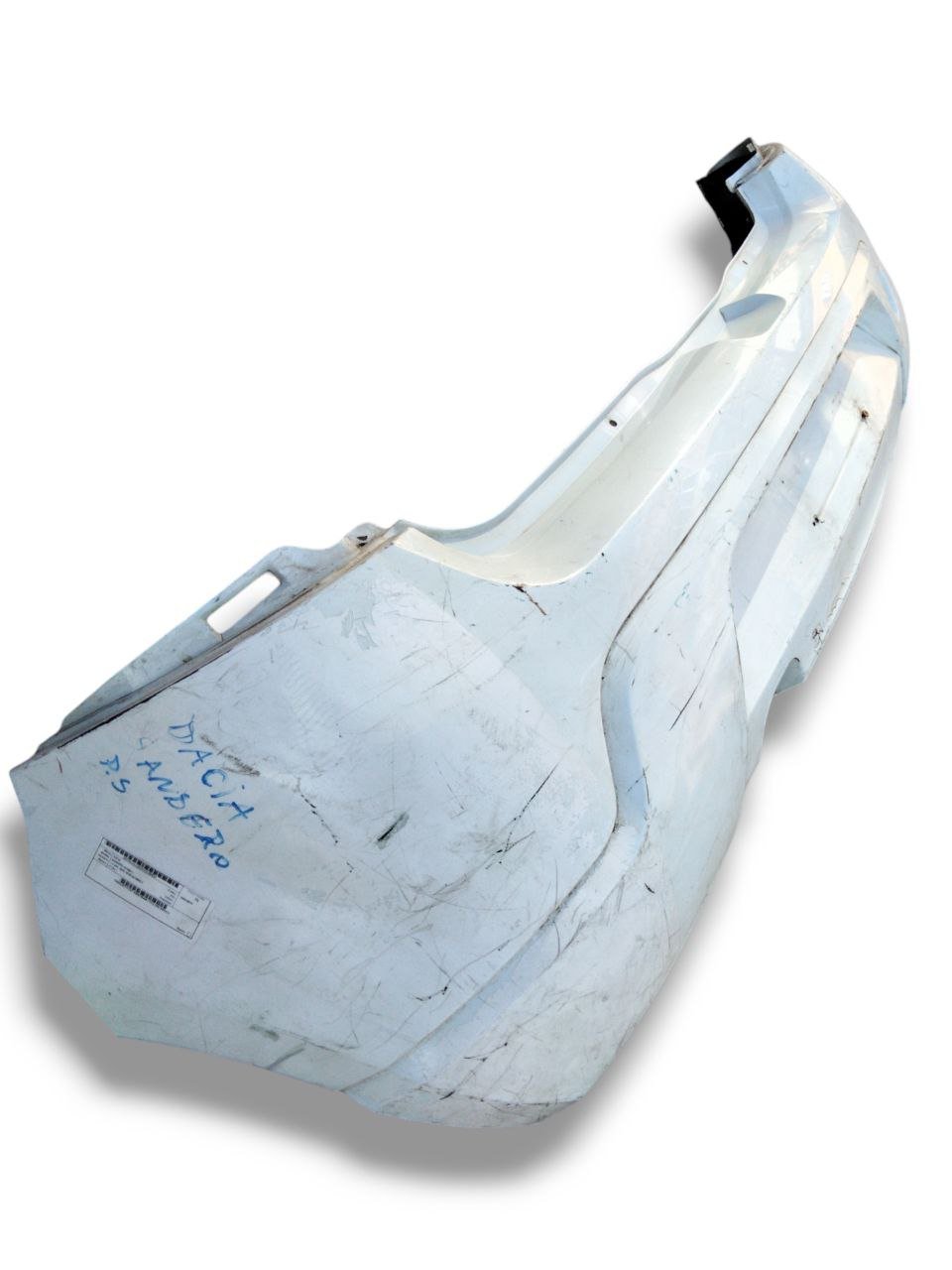Paraurti posteriore Bianco Dacia Sandero 1a serie ( 2008-2012 ) - F&P CRASH SRLS - Ricambi Usati