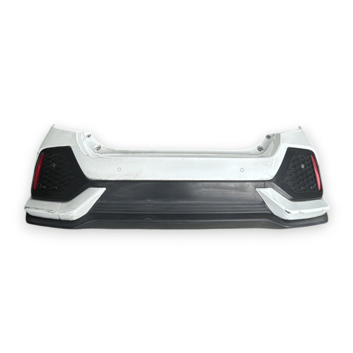 Paraurti posteriore bianco honda civic x cod:71501 - tgg - zz00 (2015 - 2021) - F&P CRASH SRL - Ricambi Usati