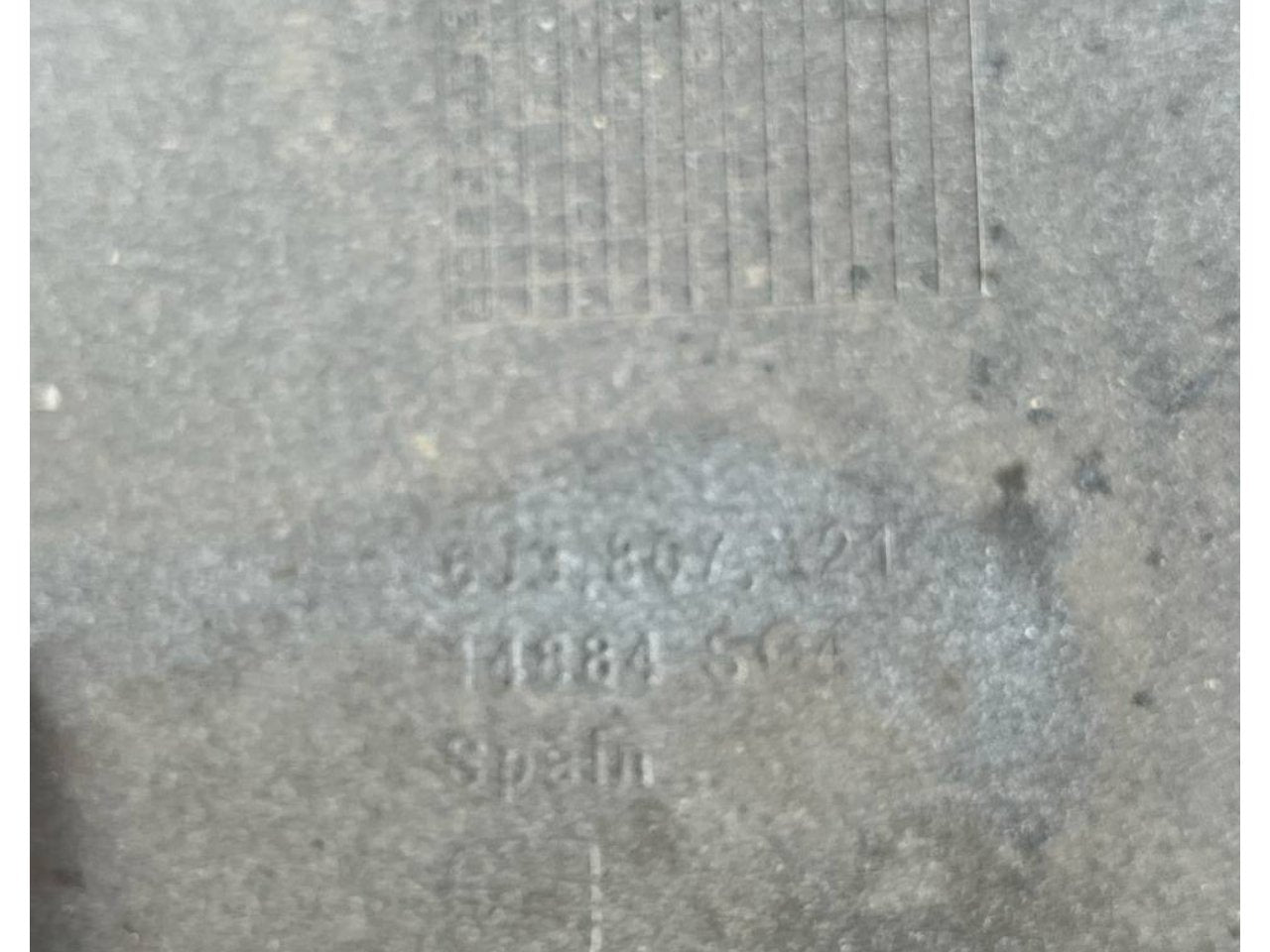 Paraurti Posteriore bianco Seat Ibiza IV 6J (2008 - 2017)cod.6J3807421 - F&P CRASH SRLS - Ricambi Usati