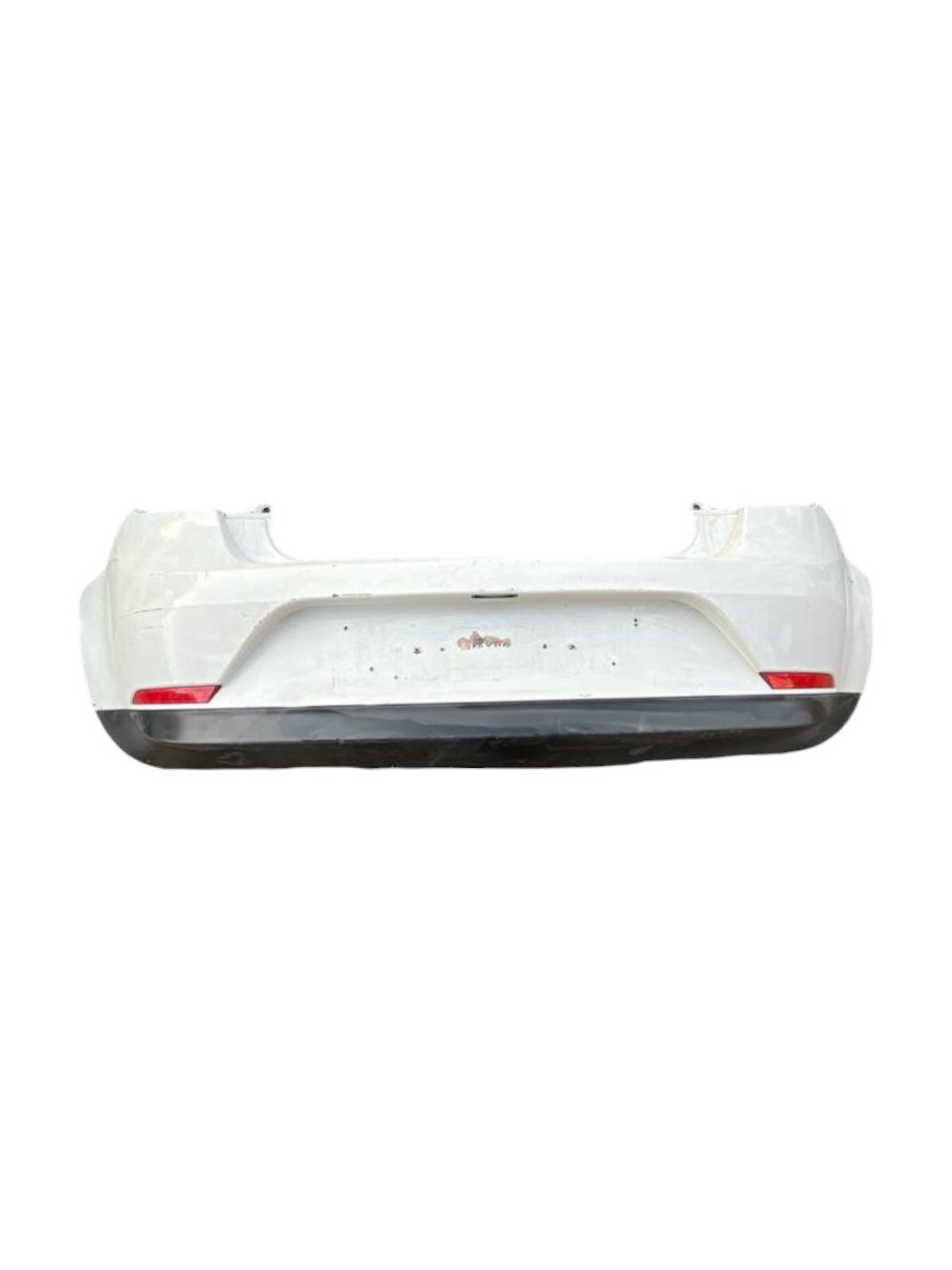 Paraurti Posteriore bianco Seat Ibiza IV 6J (2008 - 2017)cod.6J3807421 - F&amp;P CRASH SRLS - Ricambi Usati