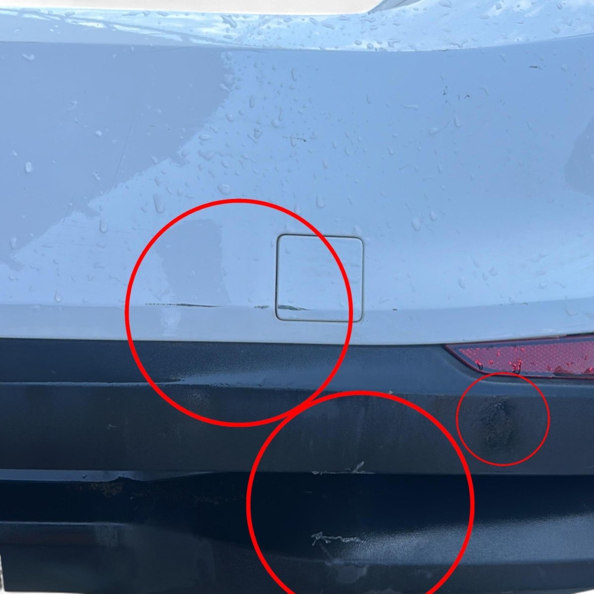 Paraurti posteriore bianco Skoda Fabia IV (2021 > ) - F&P CRASH SRLS - Ricambi Usati