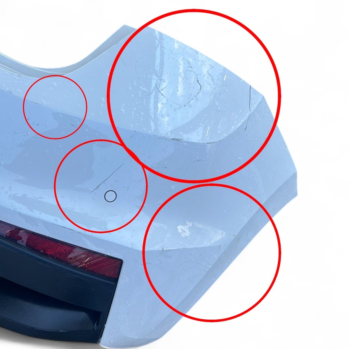 Paraurti posteriore bianco Skoda Fabia IV (2021 > ) - F&P CRASH SRLS - Ricambi Usati