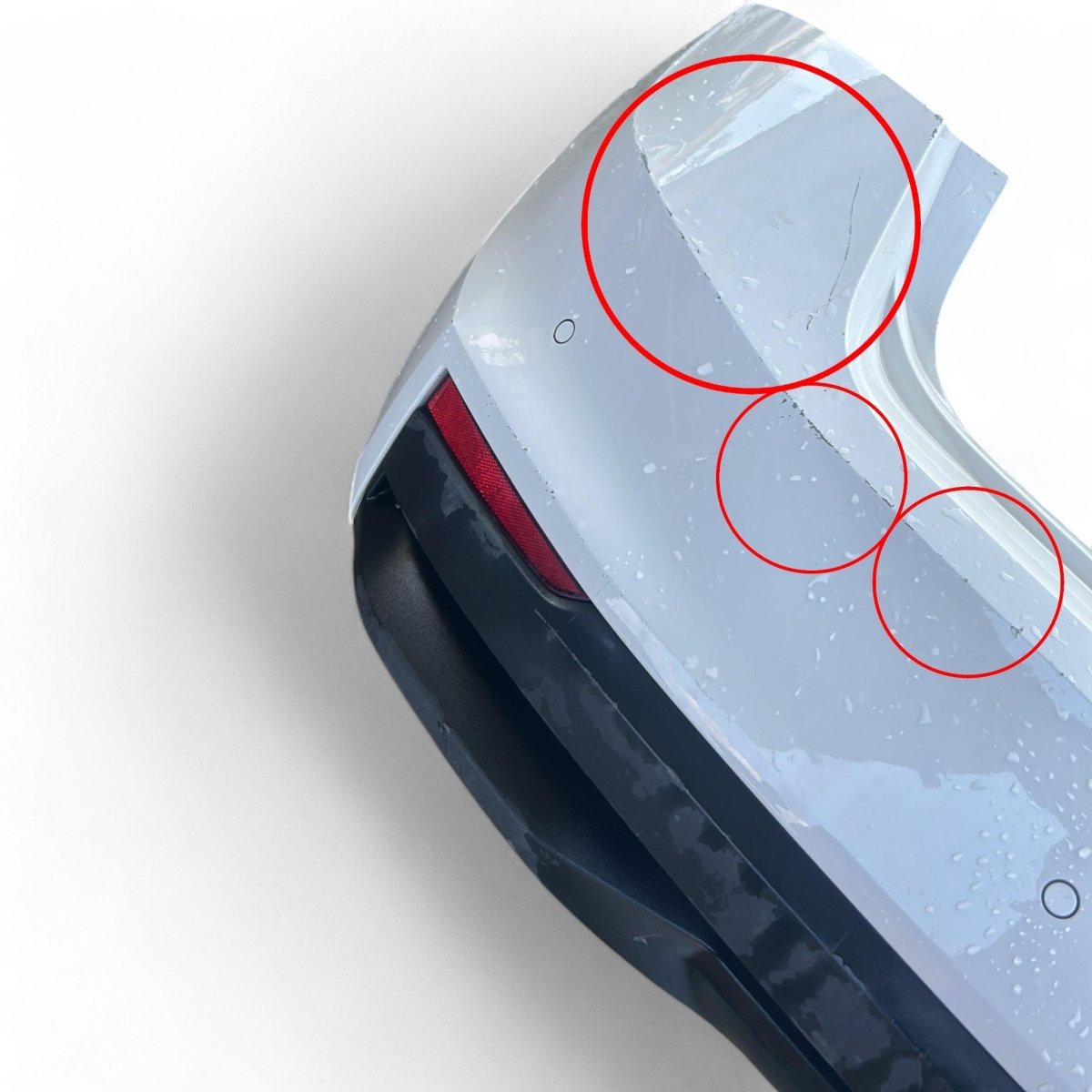 Paraurti posteriore bianco Skoda Fabia IV (2021 > ) - F&P CRASH SRLS - Ricambi Usati