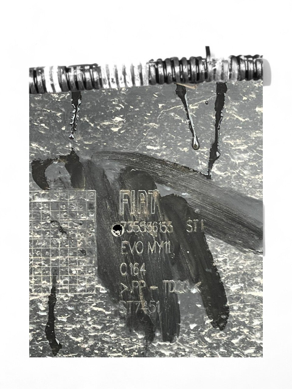 Paraurti posteriore blu Fiat Punto Evo (2012 - 2018) cod.735536155 - F&P CRASH SRLS - Ricambi Usati