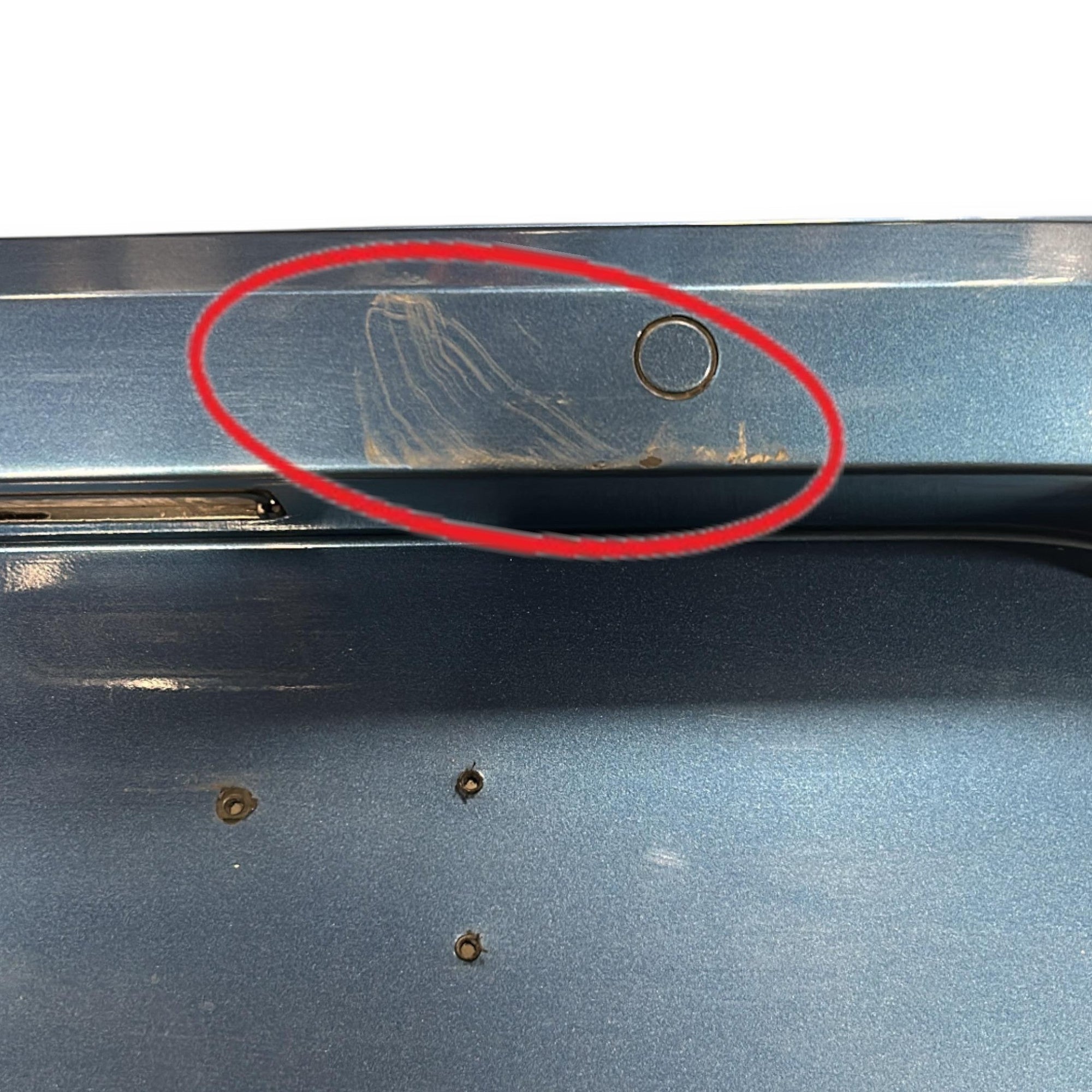 Paraurti Posteriore Blu Volkswagen Polo (6R) (2009 > 2017) "Non Originale" - F&P CRASH SRLS - Ricambi Usati