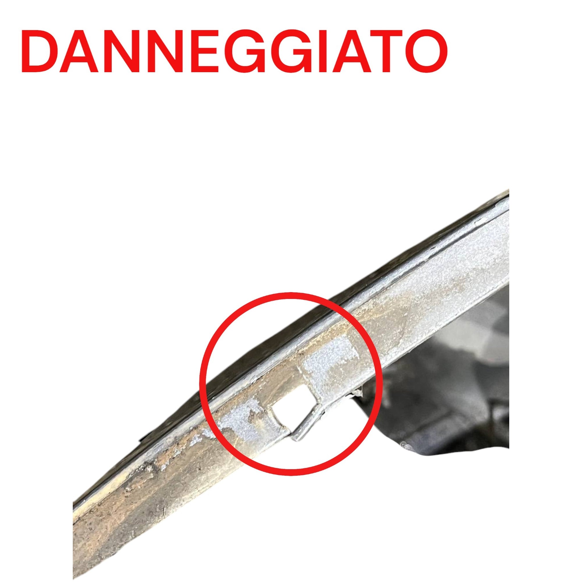 Paraurti posteriore con sensori di parcheggio grigio Nissan Qashqai J10 (2006 - 2014) - F&P CRASH SRLS - Ricambi Usati