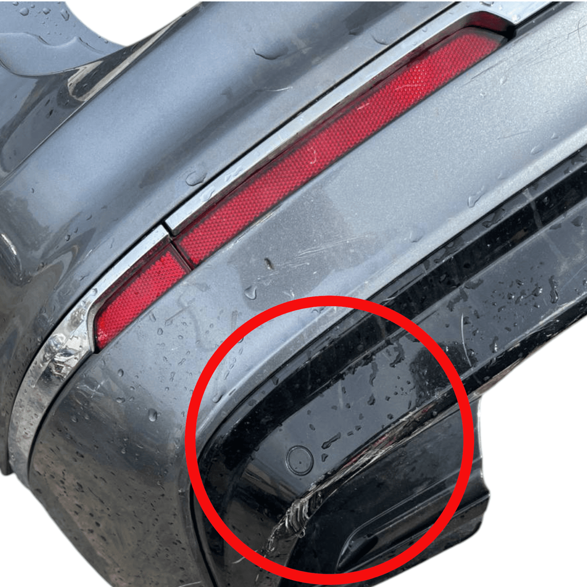 Paraurti posteriore con sensori parcheggio Volkswagen Tiguan AD1 (2016 - 2024) - F&P CRASH SRLS - Ricambi Usati