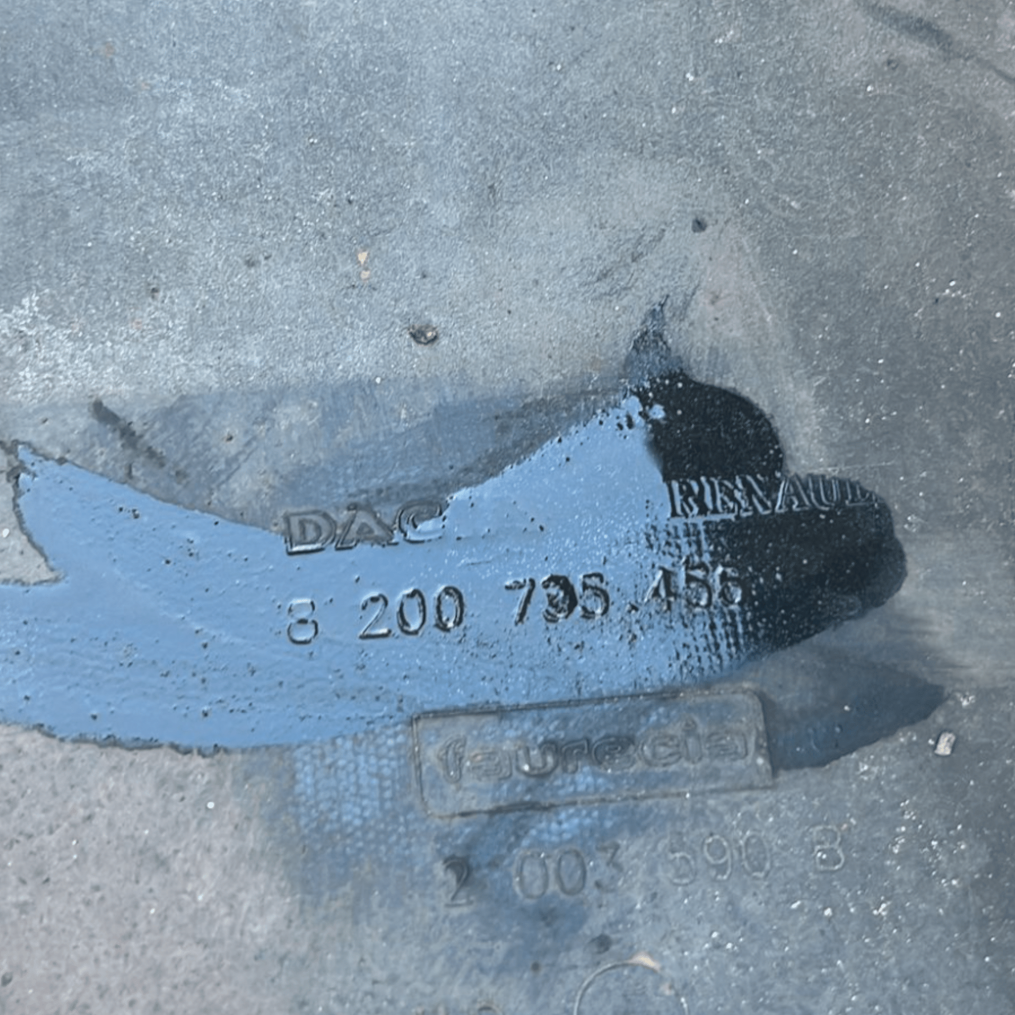 Paraurti posteriore Dacia Sandero (2008 - 2012) cod.8200735456 - F&P CRASH SRLS - Ricambi Usati