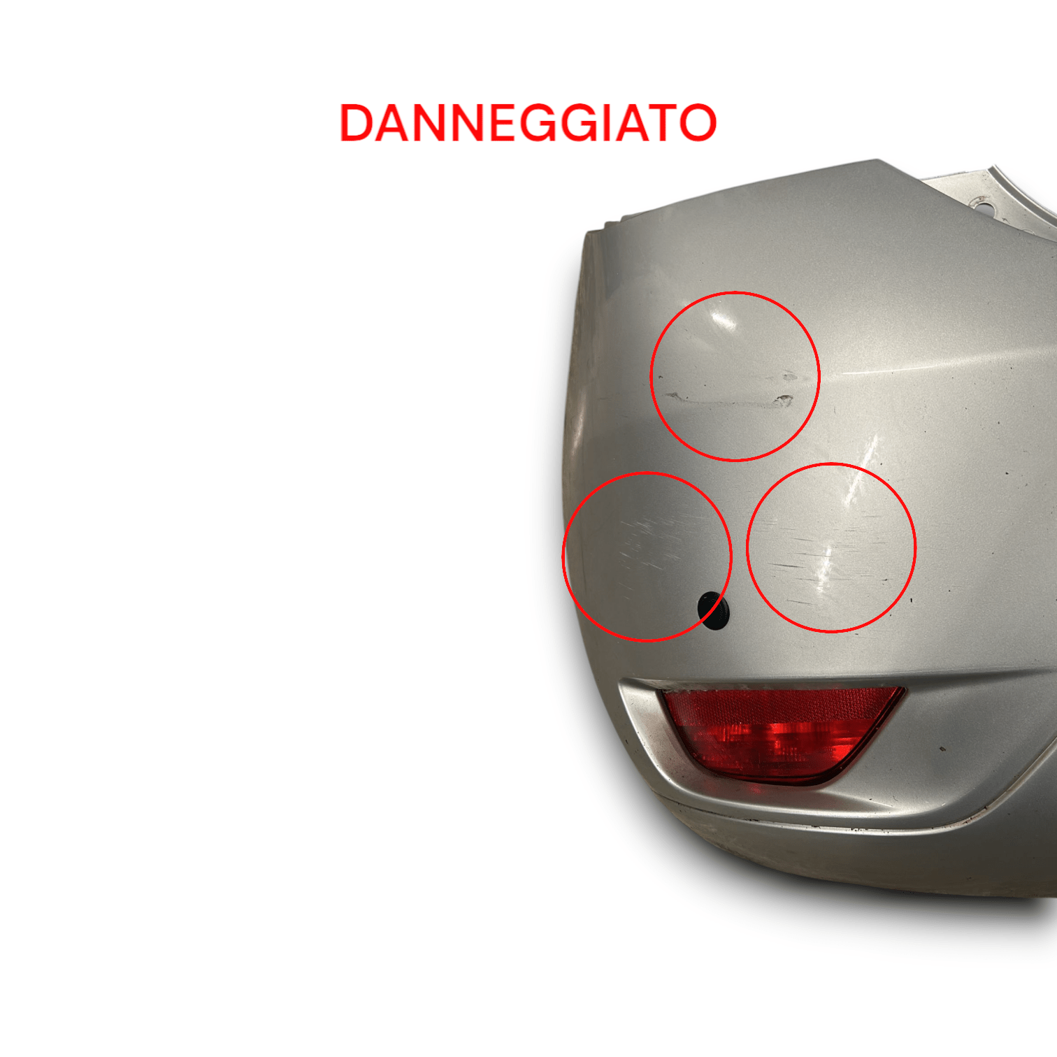 Paraurti Posteriore Dacia Sandero II cod:850229955R (2012 > 2020) - F&P CRASH SRLS - Ricambi Usati