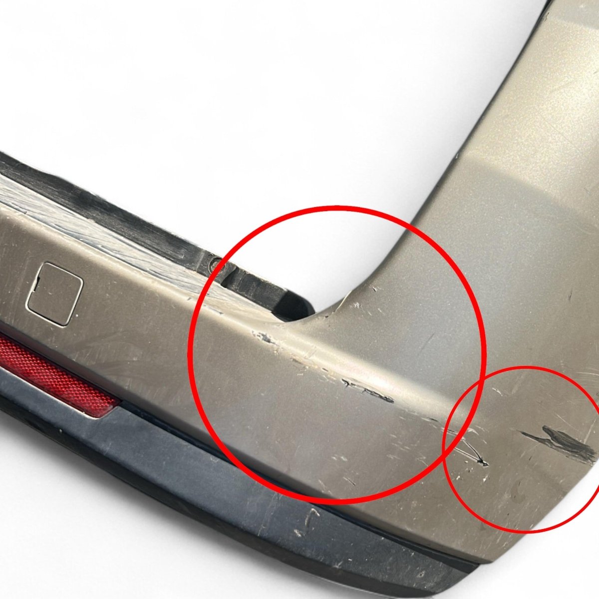 Paraurti posteriore Fiat Doblo II (2009 > 2015) grigio - F&P CRASH SRLS - Ricambi Usati