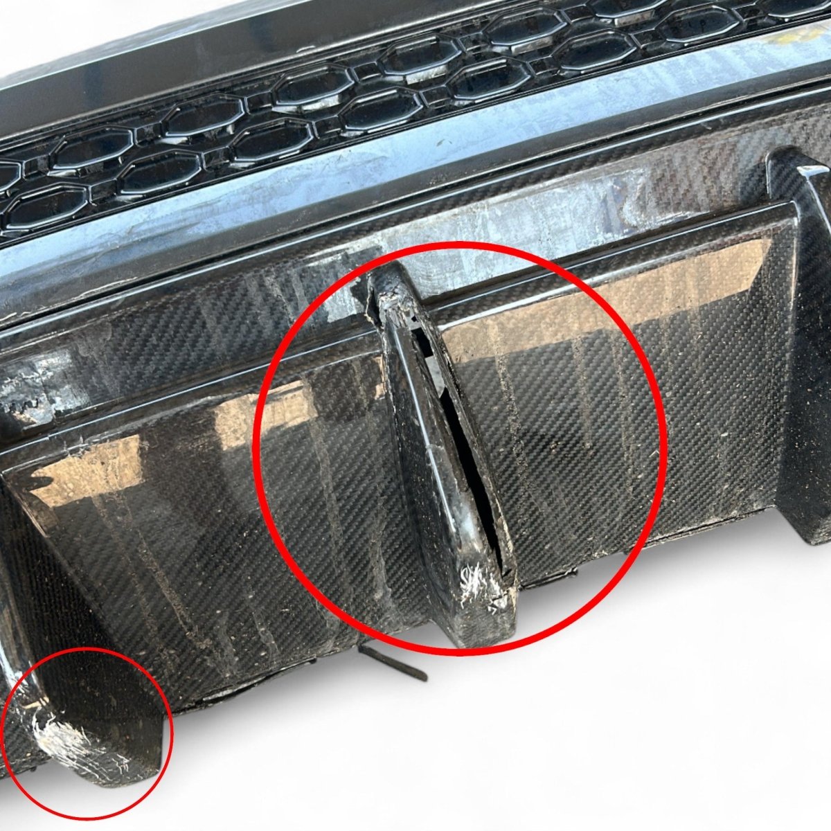 Paraurti posteriore grigio Audi RS3 (8Y) (2021 > ) sedan / berlina 4 porte - F&P CRASH SRLS - Ricambi Usati