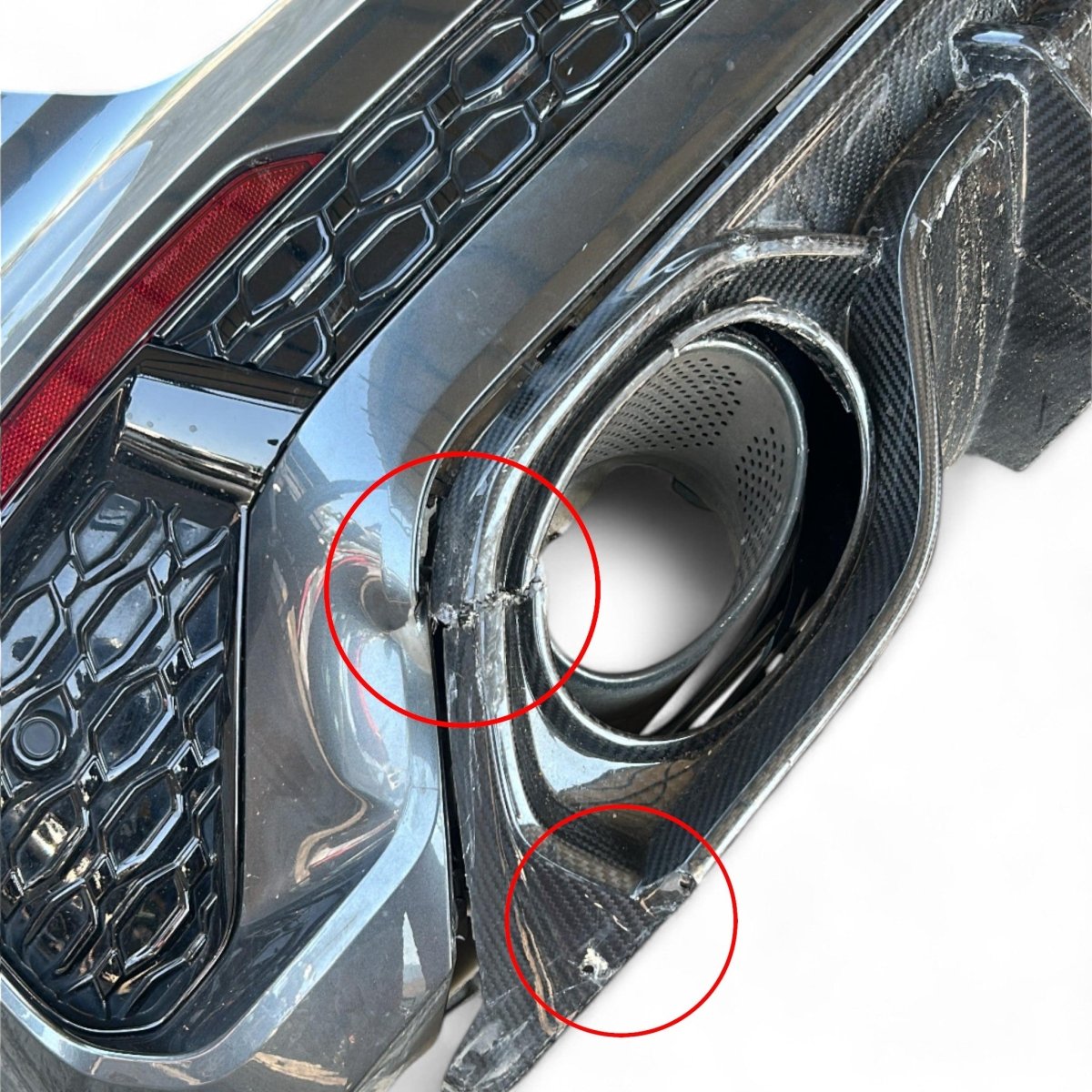 Paraurti posteriore grigio Audi RS3 (8Y) (2021 > ) sedan / berlina 4 porte - F&P CRASH SRLS - Ricambi Usati