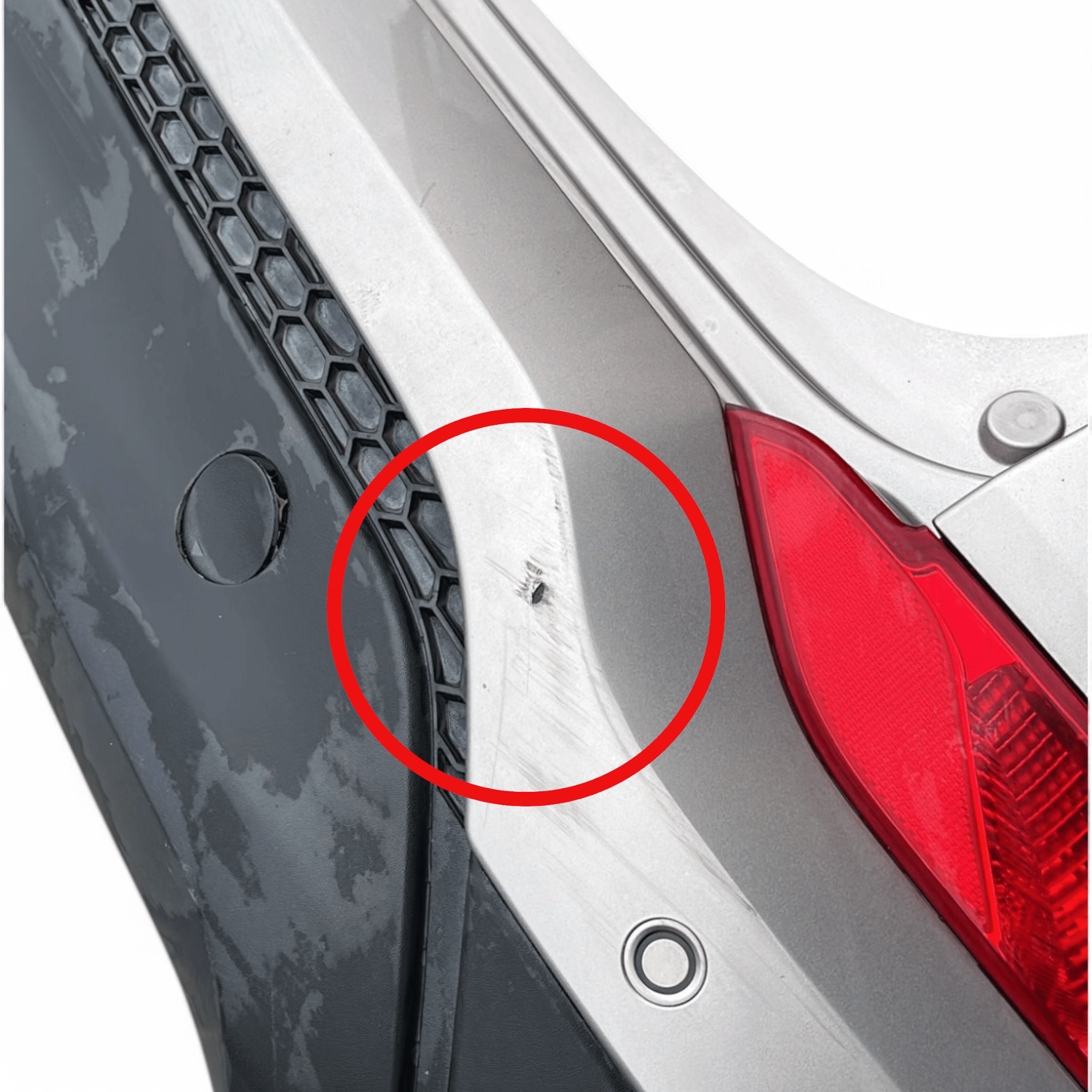 Paraurti posteriore Grigio con sensori parcheggio Hyundai Tucson (2015 - 2020) - F&P CRASH SRLS - Ricambi Usati