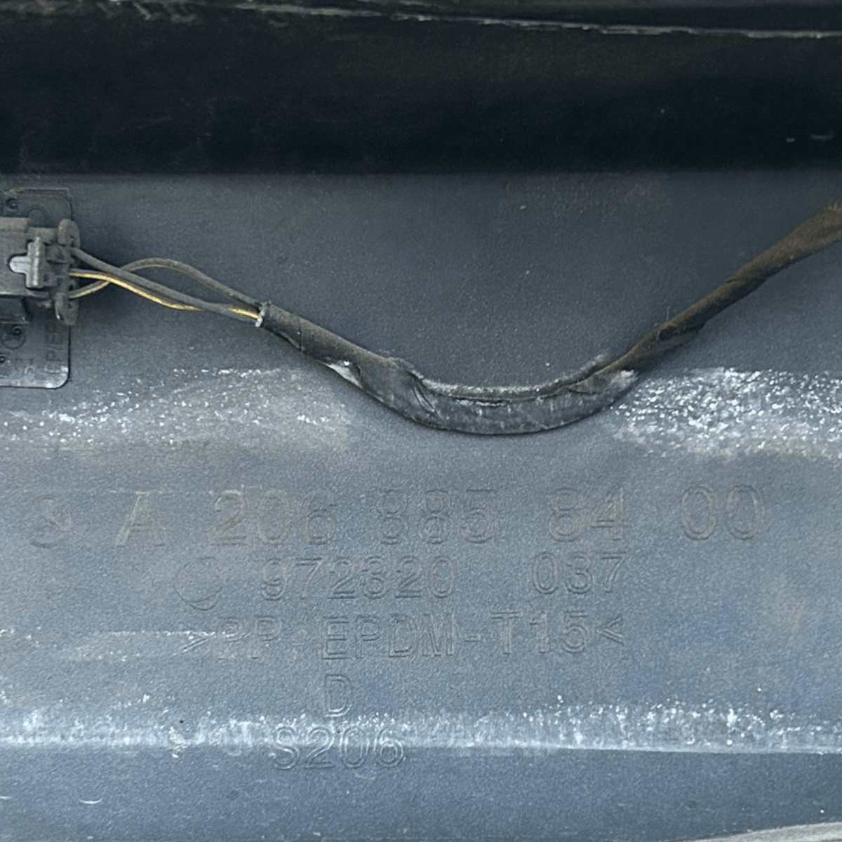 Rear bumper mercedes benz class c w206 sw code:A2068858400 (2021 >) - F&P CRASH SRL - Used Parts