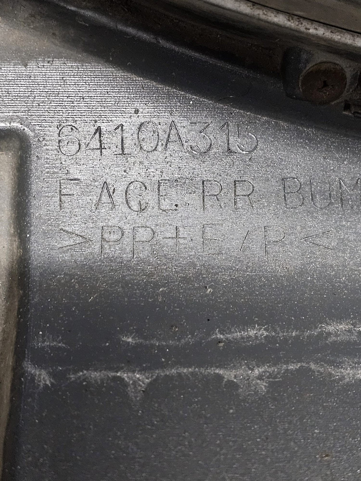 Paraurti Posteriore Mitsubishi Pajero V80 Cod:6410A315 (2006 - 2019) - F&P CRASH SRLS - Ricambi Usati