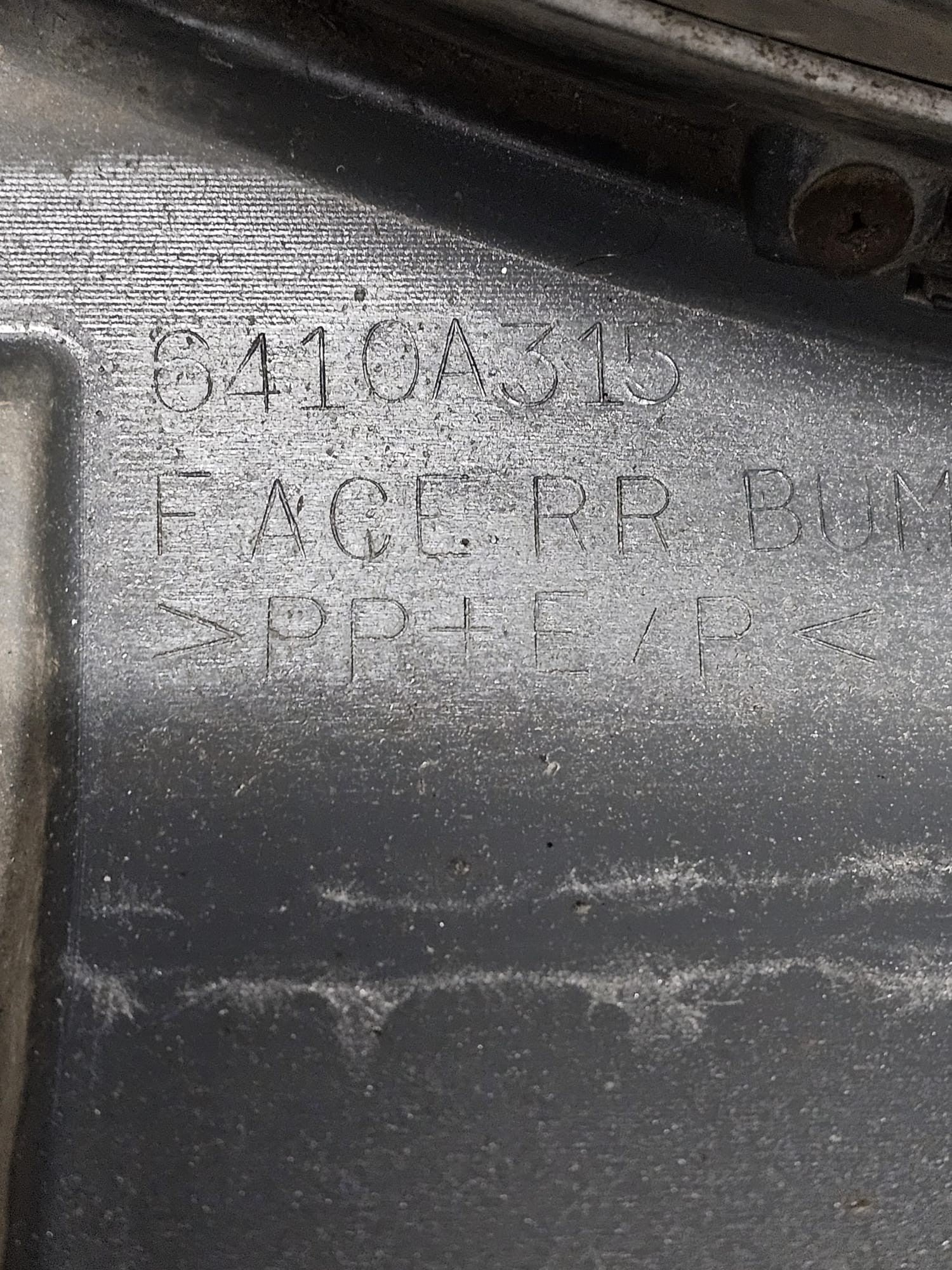 Paraurti Posteriore Mitsubishi Pajero V80 Cod:6410A315 (2006 - 2019) - F&P CRASH SRLS - Ricambi Usati