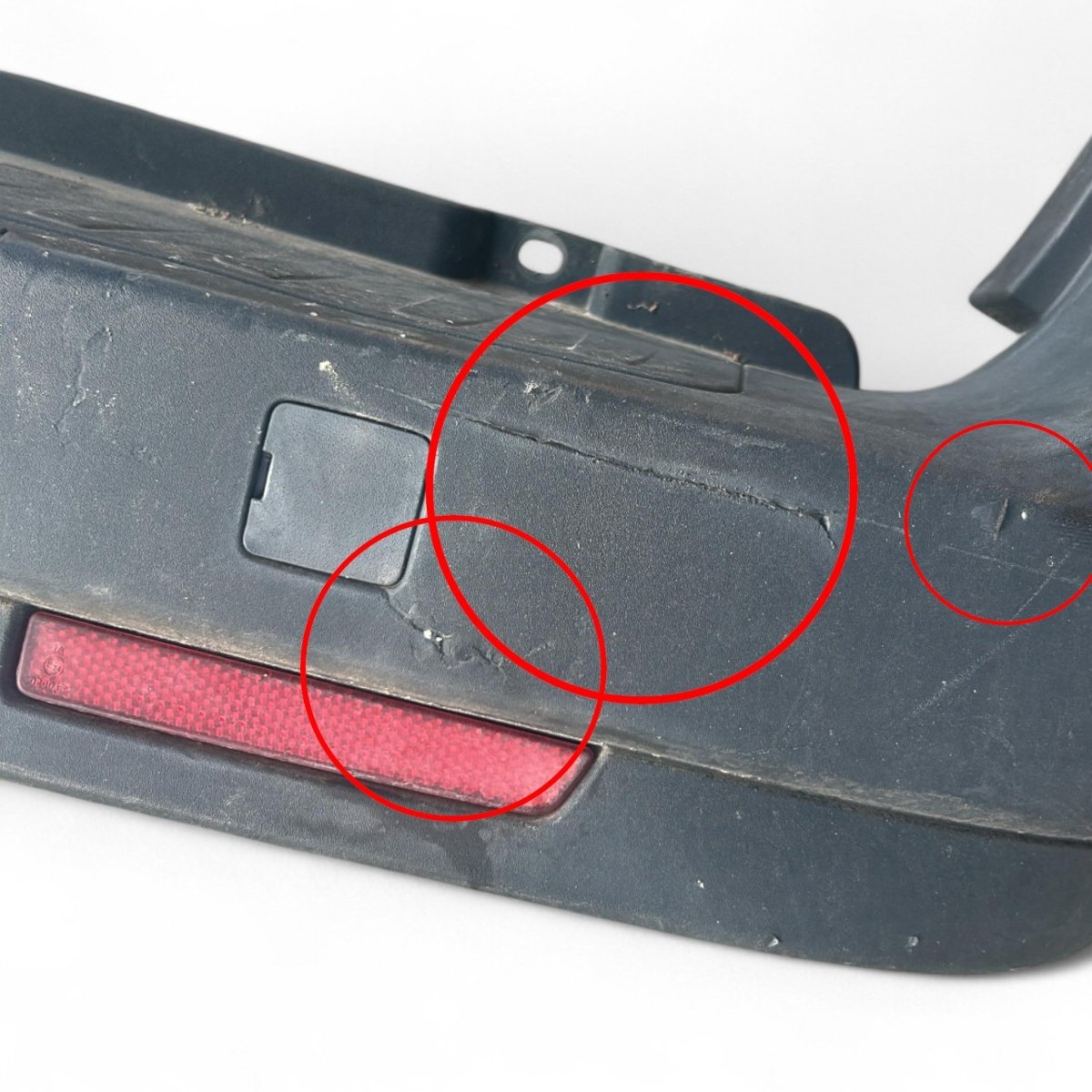 Paraurti posteriore nero Fiat Doblo Maxi (2009 > 2022) - F&P CRASH SRLS - Ricambi Usati