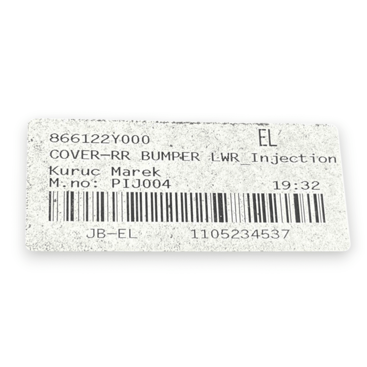 Paraurti posteriore nero hyundai ix35 cod:866122y000 (2009 - 2015) - F&P CRASH SRL - Ricambi Usati