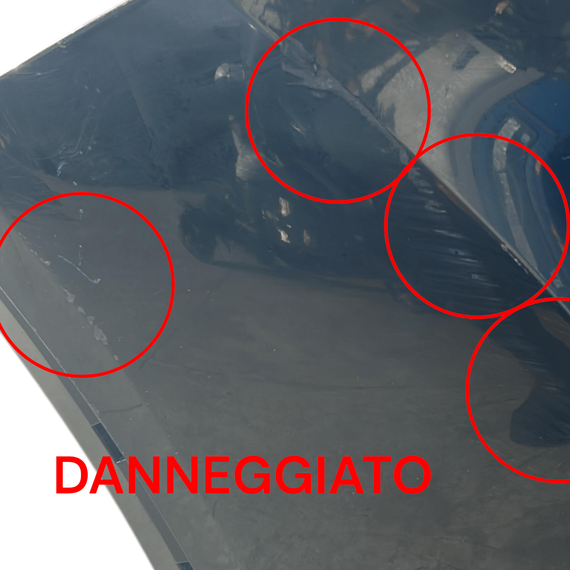 Paraurti Posteriore Nero Infiniti (Q30S) (2015 > 2019) - F&P CRASH SRLS - Ricambi Usati