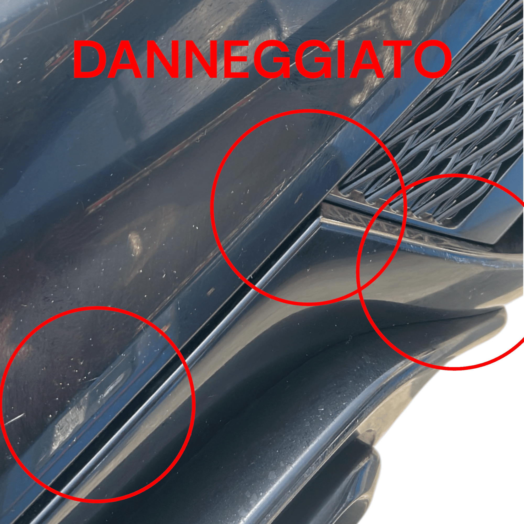 Paraurti Posteriore Nero Infiniti (Q30S) (2015 > 2019) - F&P CRASH SRLS - Ricambi Usati