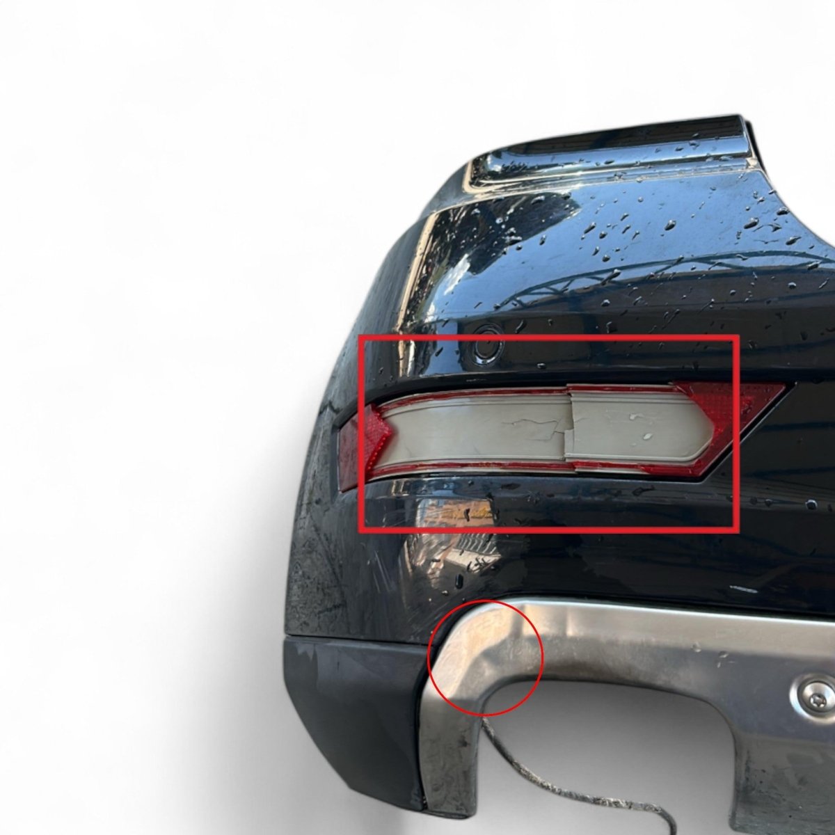 Paraurti posteriore nero Mercedes Benz ML (W164) (2005 > 2011) - F&P CRASH SRLS - Ricambi Usati