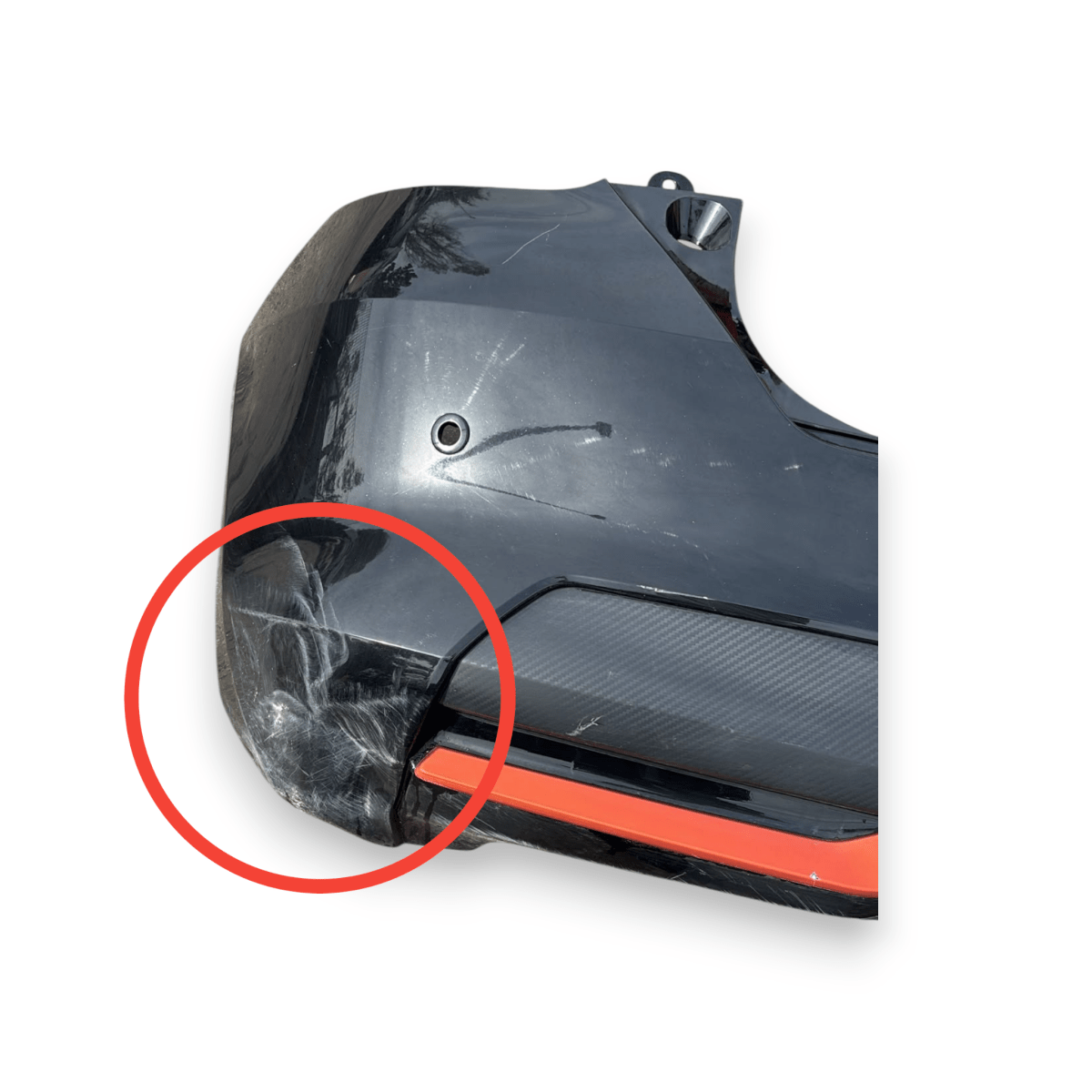 Paraurti posteriore nero nissan micra V (k14) (2017-2023) - F&P CRASH SRL - Ricambi Usati