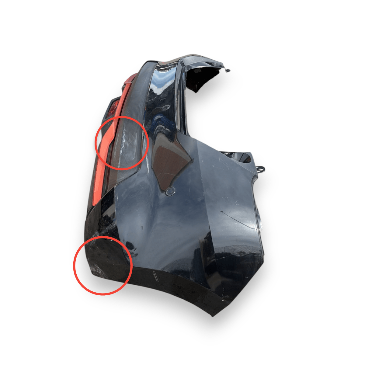 Paraurti posteriore nero nissan micra V (k14) (2017-2023) - F&P CRASH SRL - Ricambi Usati