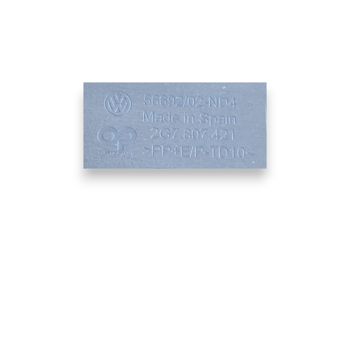 Paraurti posteriore nero volkswagen taigo cod:2g7807421 (2020 - ) - F&P CRASH SRLS - Ricambi Usati