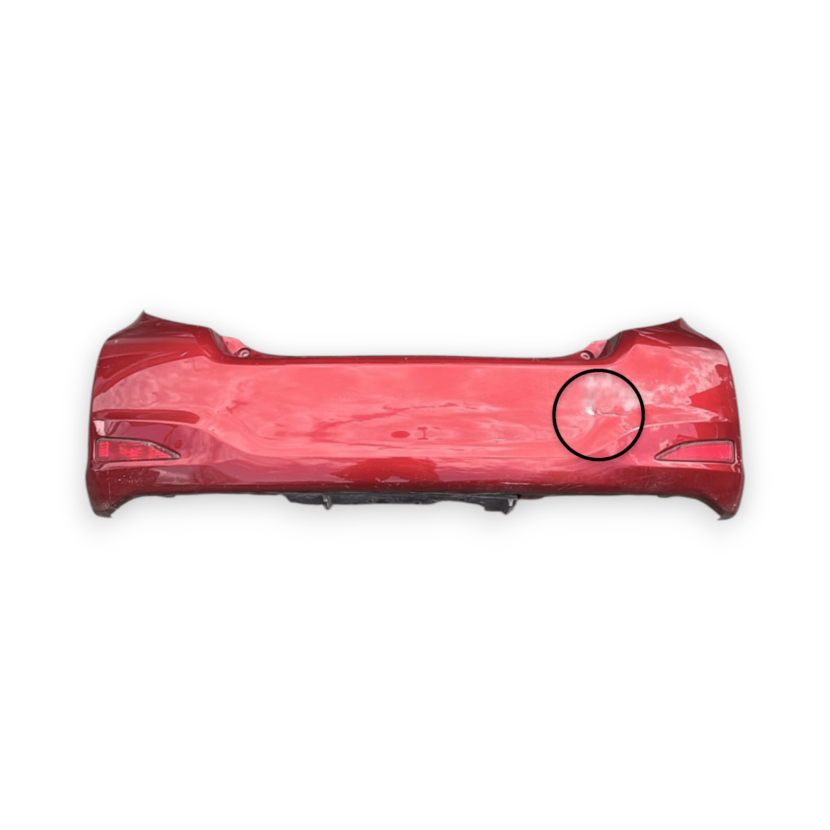 Paraurti posteriore rosso toyota yaris III (2011 - 2020) - F&P CRASH SRL - Ricambi Usati