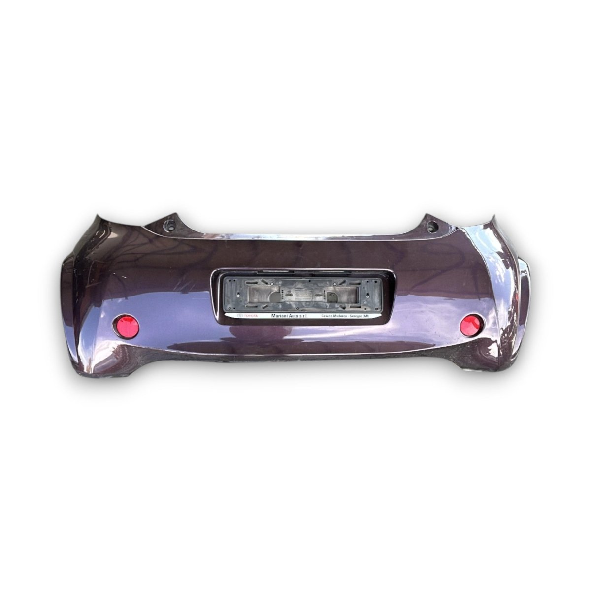 Paraurti posteriore viola Toyota IQ (2008 > 2015) - F&P CRASH SRLS - Ricambi Usati