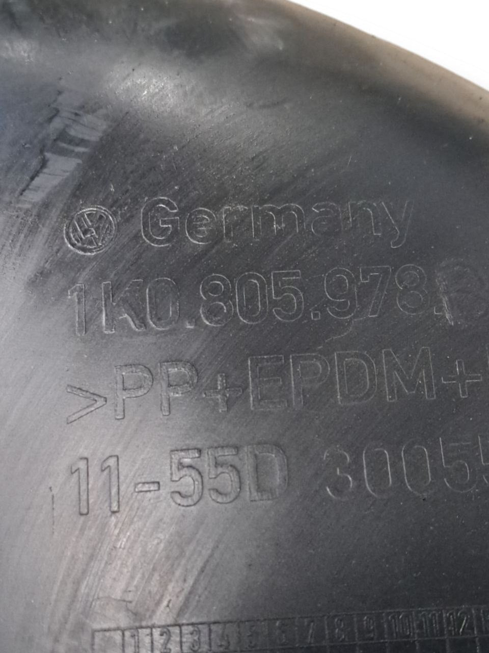Right front wheel arch (dx) Volkswagen Golf V (2004 - 2008) COD:1k0805978 - F&P CRASH SRLS - Used Parts