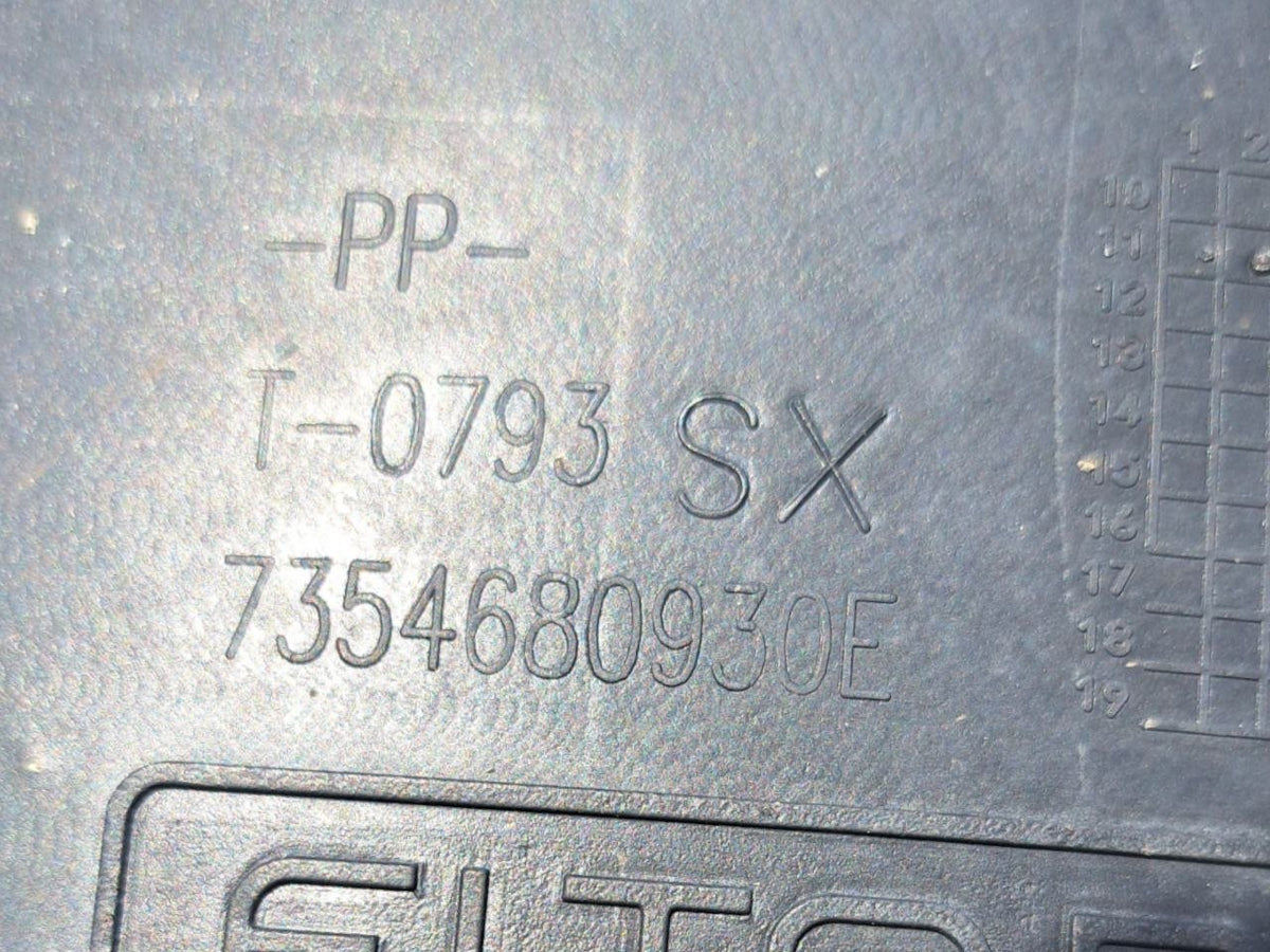 Left Rear Wheel Arch Fiat Fiorino (2007>) COD:735468093 - F&P CRASH SRLS - Used Parts