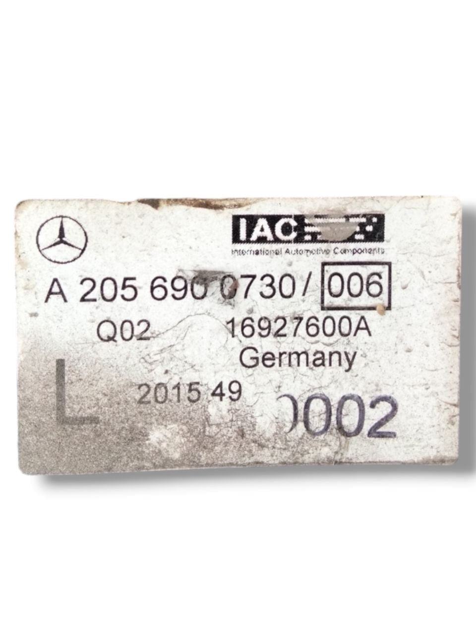 Passaruota/Parasassi posteriore sinistro Mercedes - Benz W205(2014 - 2021)cod.A2056900730 - F&P CRASH SRLS - Ricambi Usati