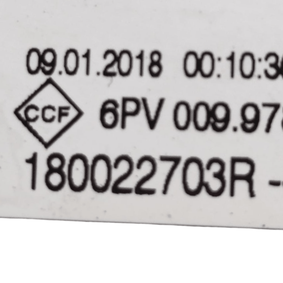 Accelerator Pedal Dacia Sandero II Series COD: 180022703R (2012 - 2020) - F&P CRASH SRLS - Used Parts