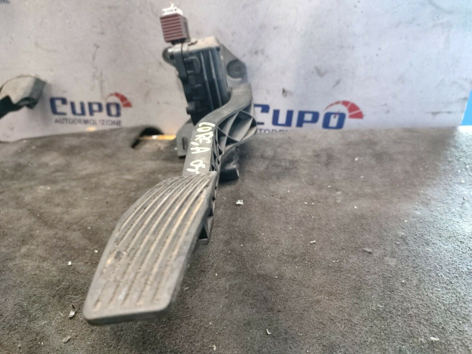 Pedale acceleratore elettronico Opel Corsa C 1.3 Benzina (2000 -2006) GM9129423 - F&P CRASH SRLS - Ricambi Usati