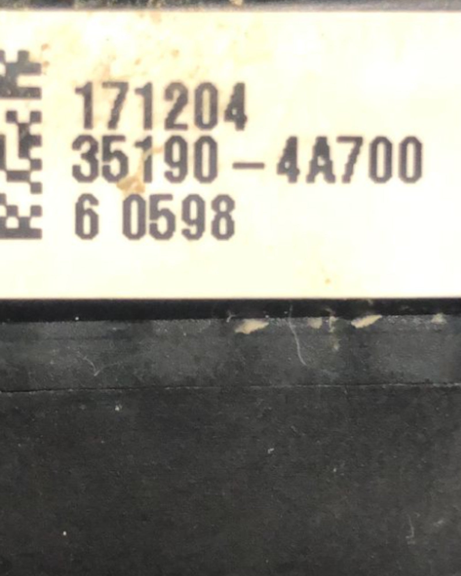 Pedale Acceleratore Kia Picanto (2011 > 2017) cod:35190 - 4A700 - F&P CRASH SRLS - Ricambi Usati