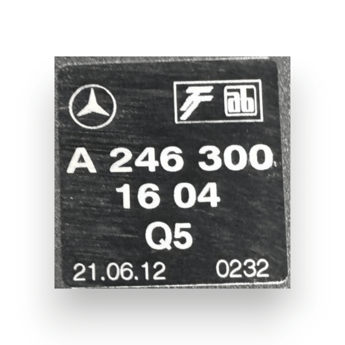 Pedale acceleratore Mercedes - Benz Classe B (W246) cod.A2463001604 (2011 - 2018) - F&P CRASH SRL - Ricambi Usati