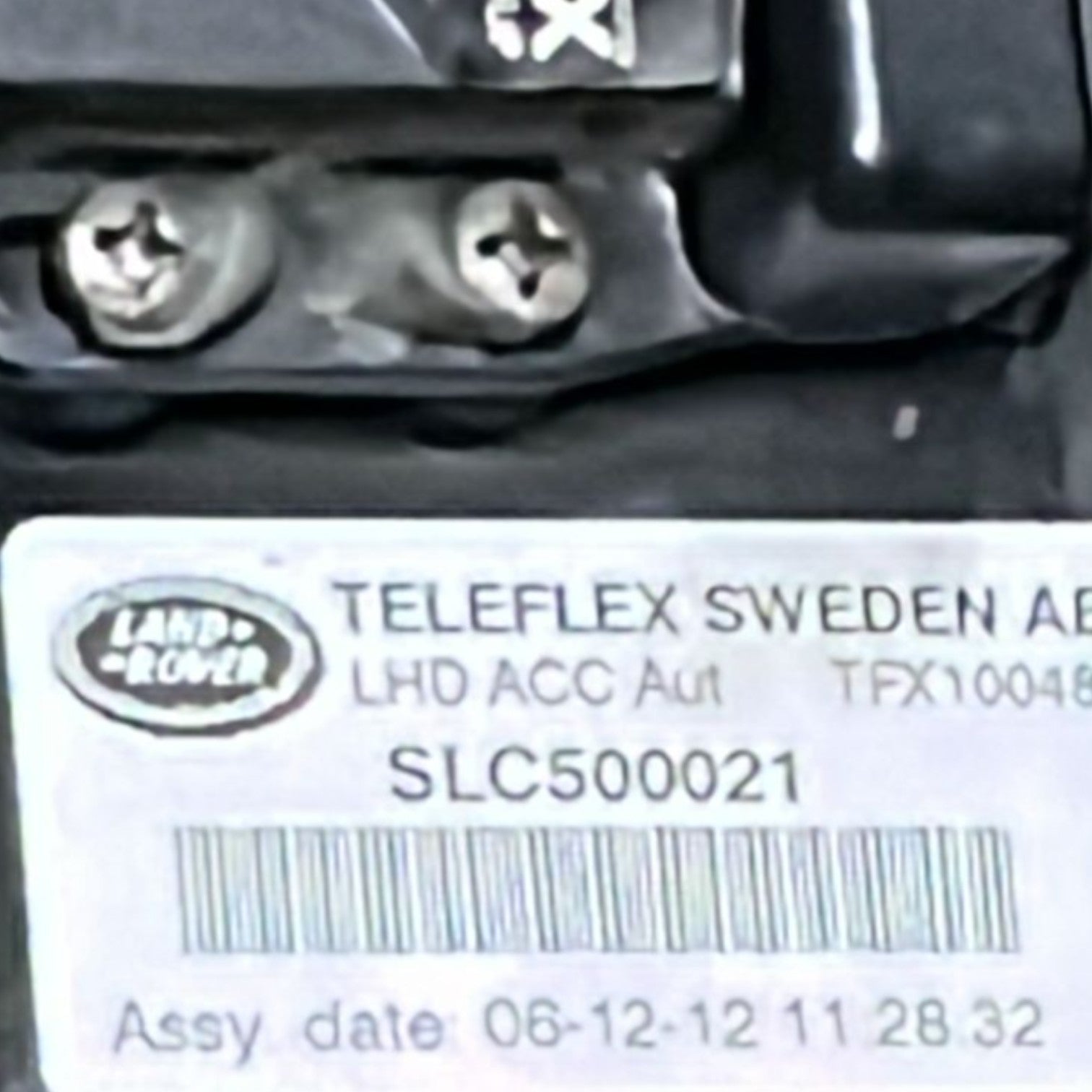 Pedale Acceleratore Range Rover Sport cod:SLC500021 (2005 >2012 >) - F&P CRASH SRLS - Ricambi Usati
