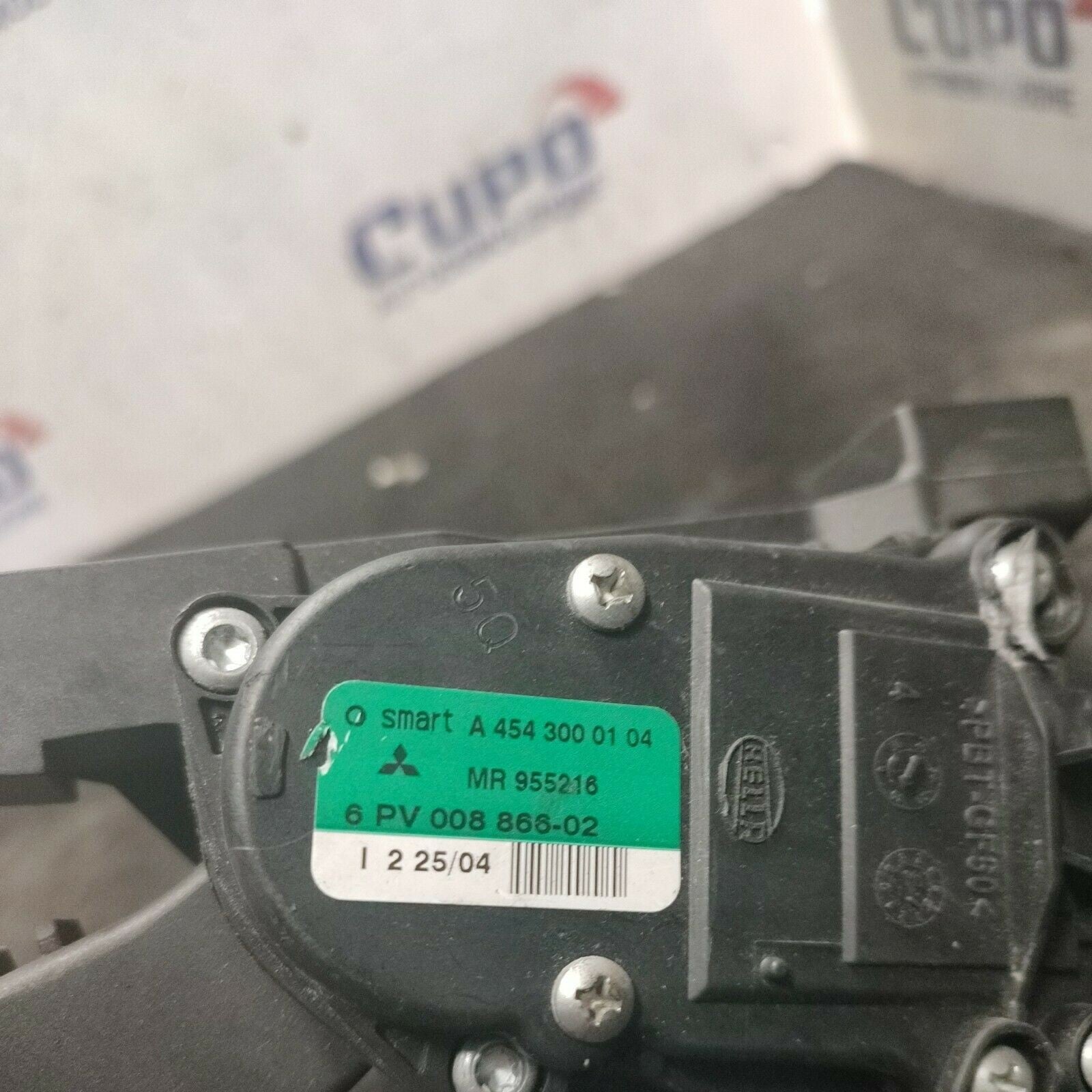 Pedale Acceleratore Smart Forfour (W454) 1.5 (Dal 2004 Al 2006) Cod. A4543000104 - F&P CRASH SRLS - Ricambi Usati