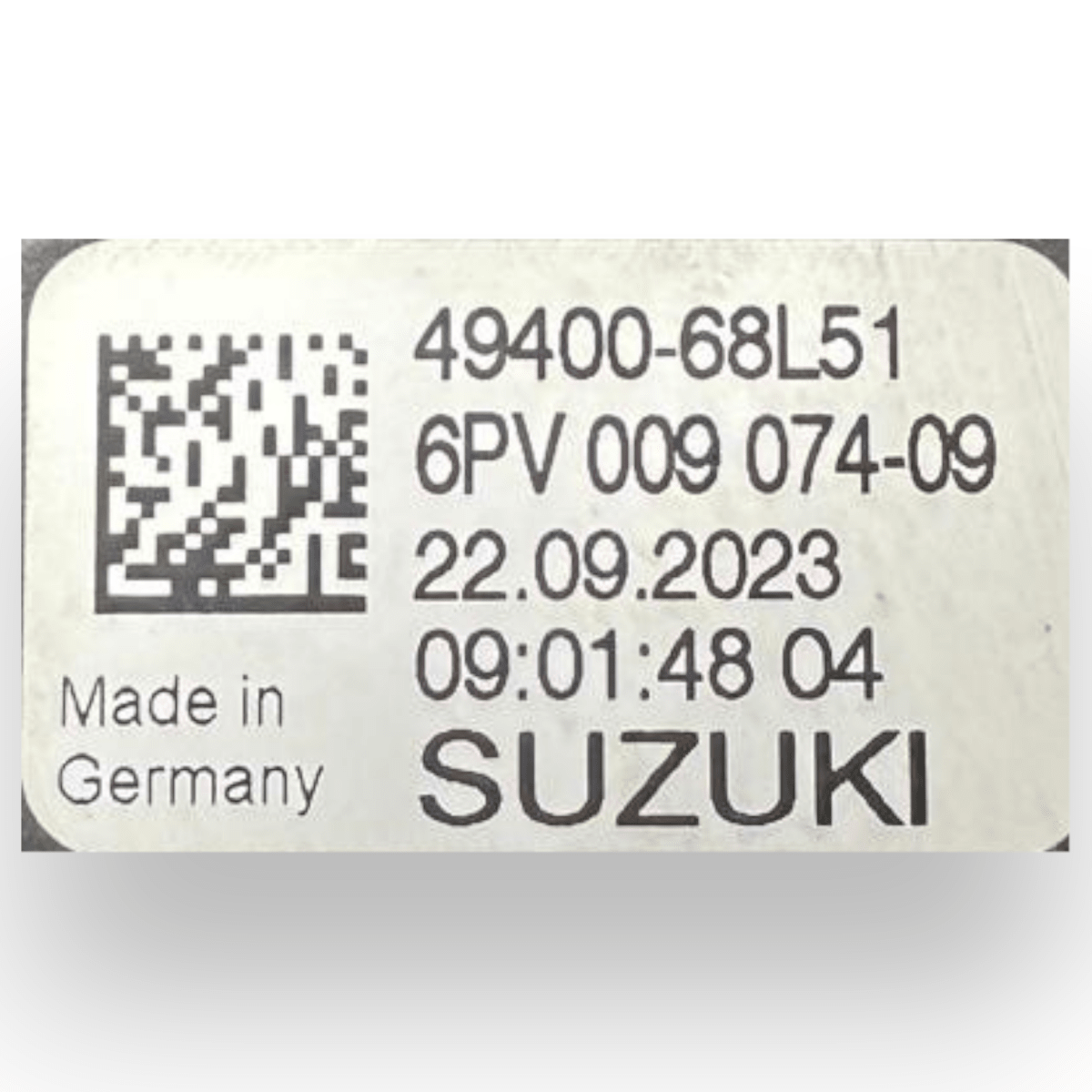 Pedale acceleratore Suzuki Vitara 1.4 benzina cod.49400 - 68L51 (2015 - ) - F&P CRASH SRL - Ricambi Usati