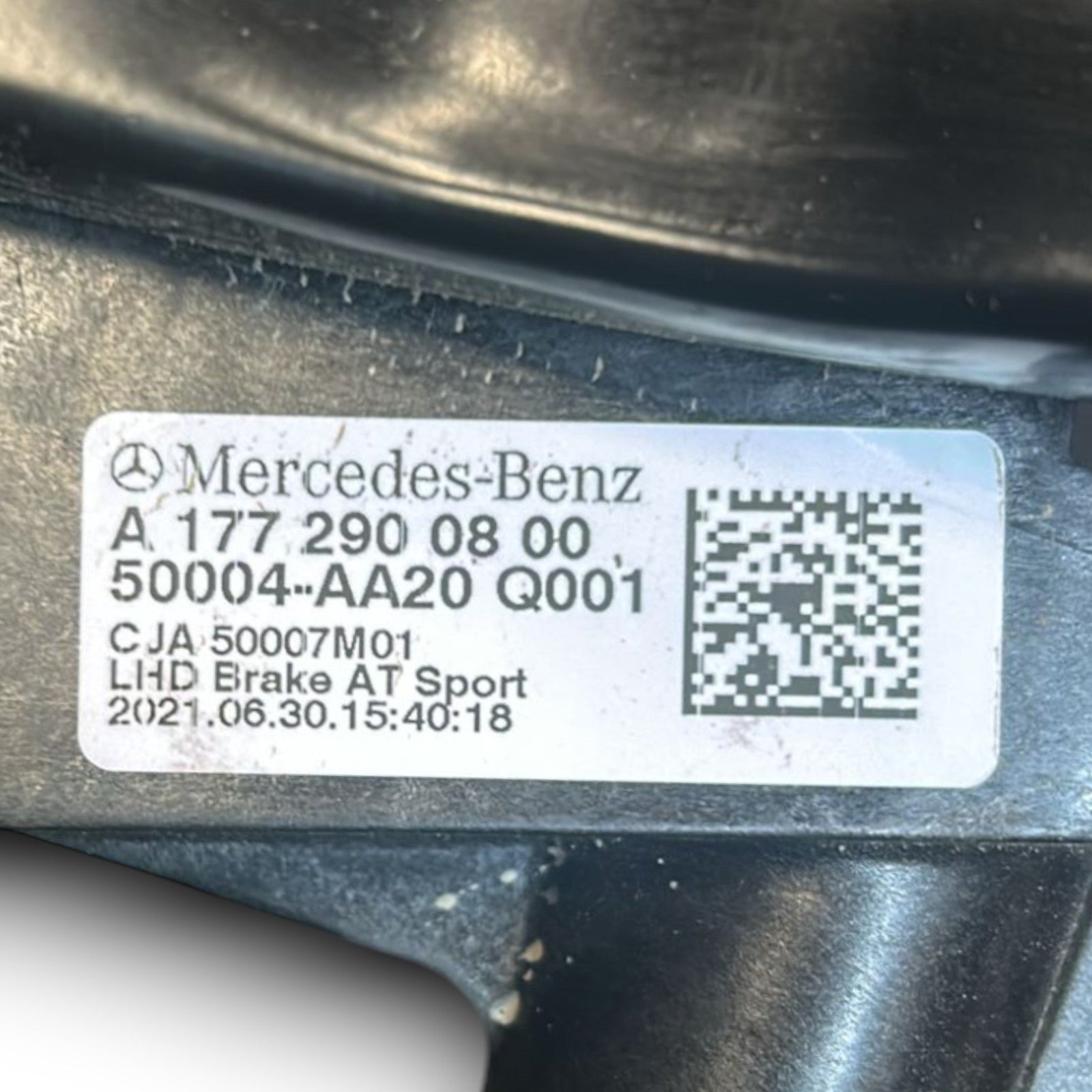 Brake + Accelerator Pedal Mercedes Benz A-Class (W177) code.A1772900800 (2018 > ) - F&P CRASH SRLS - Used Parts