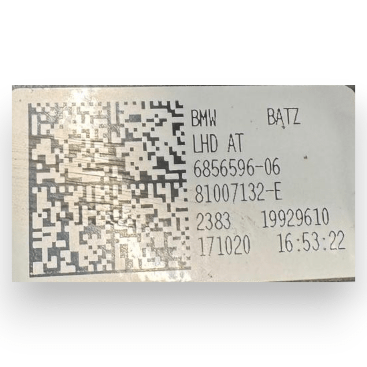 Pedale freno BMW X1 (F48) 2.0 diesel cod.6856596 (2015 - 2022) - F&P CRASH SRL - Ricambi Usati