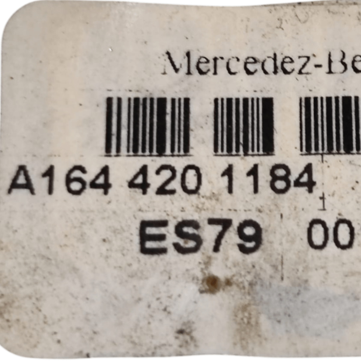 Pedale freno di stazionamento mercedes ml w164 cod: a1644201184 (2005 - 2011) - F&P CRASH SRLS - Ricambi Usati