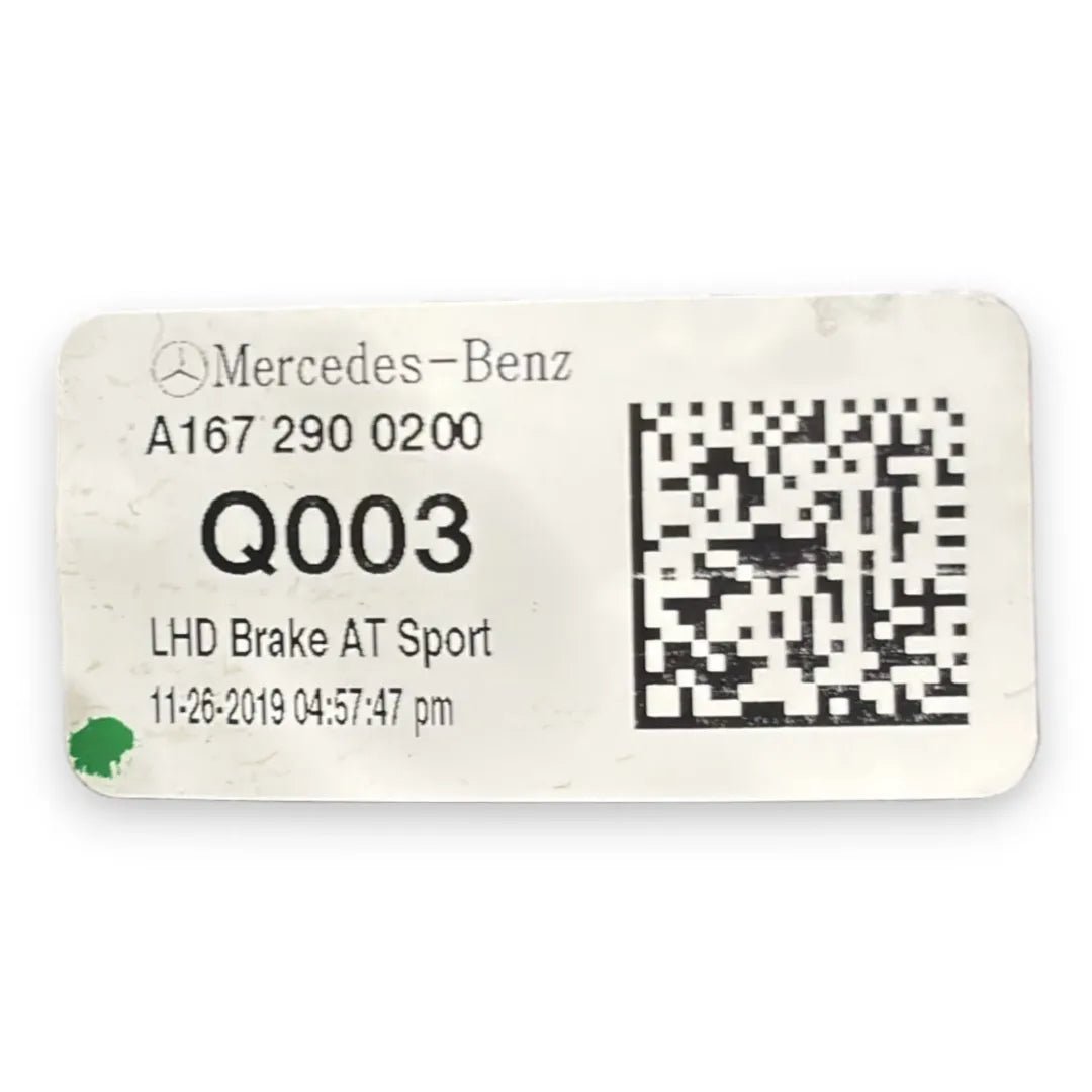 Dettaglio Pedale del freno Mercedes-Benz Classe GLE V167 dal 2018 OEM A1672900000 - foto 3